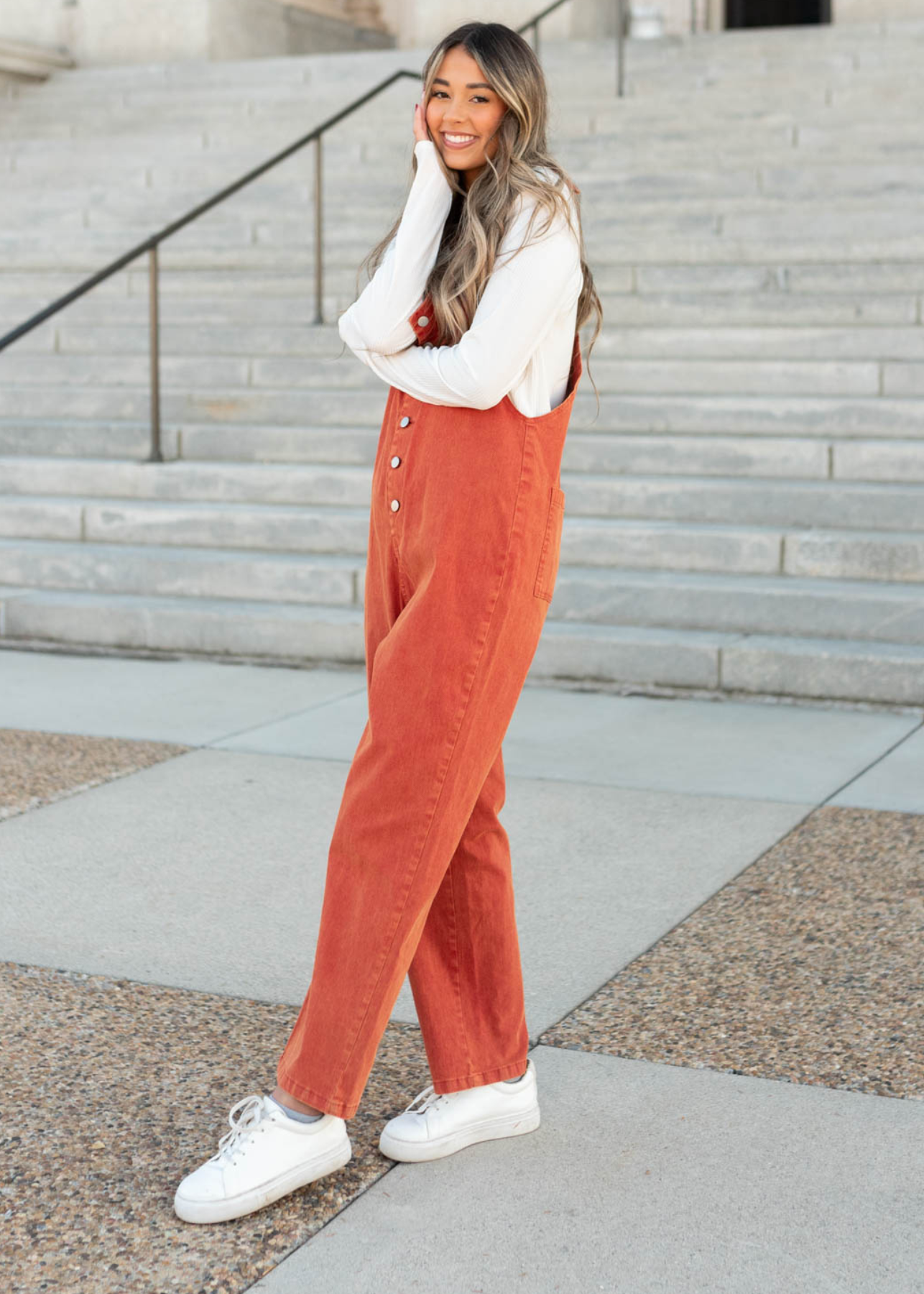 Scarlette Rust Jumpsuit