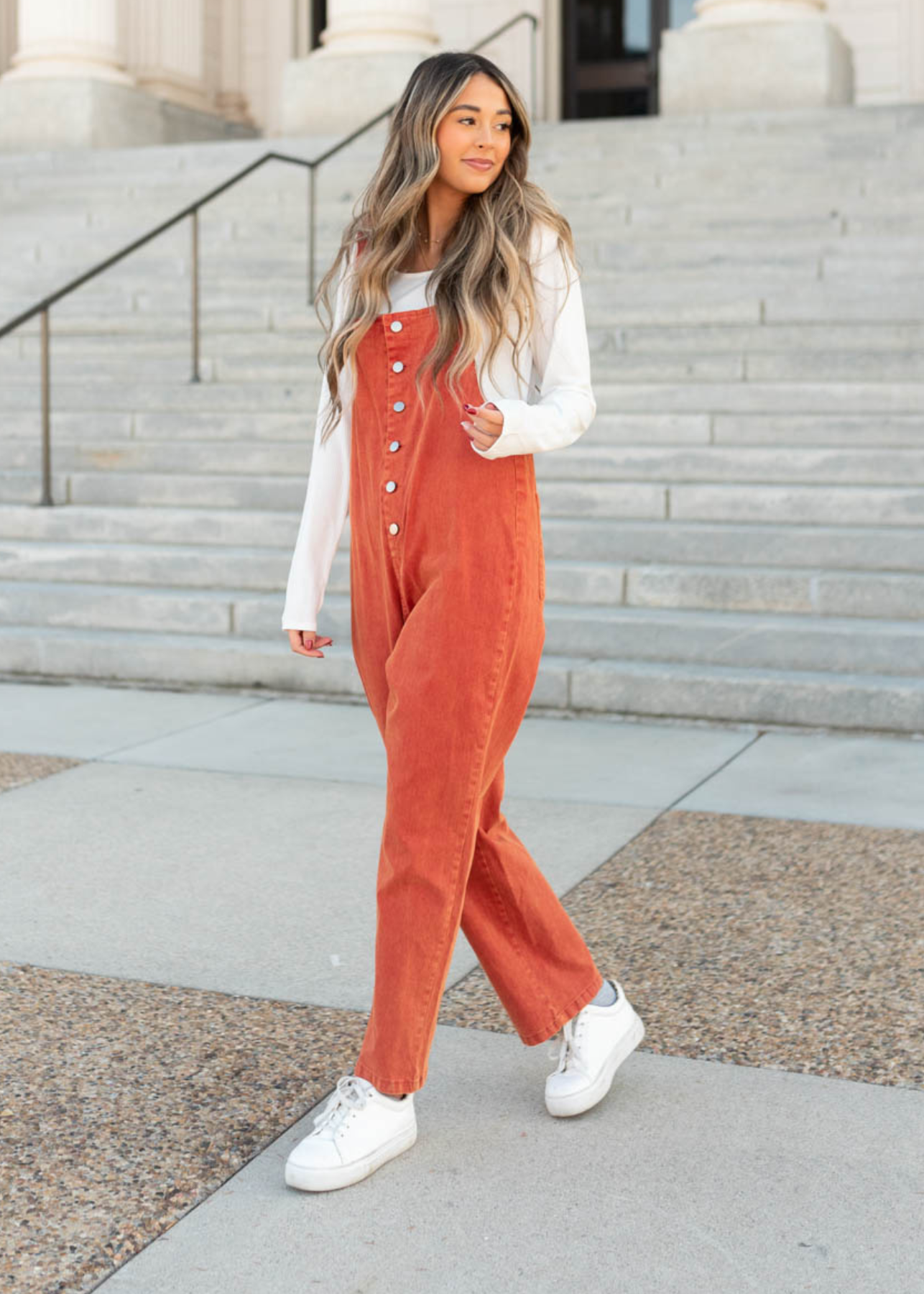 Scarlette Rust Jumpsuit