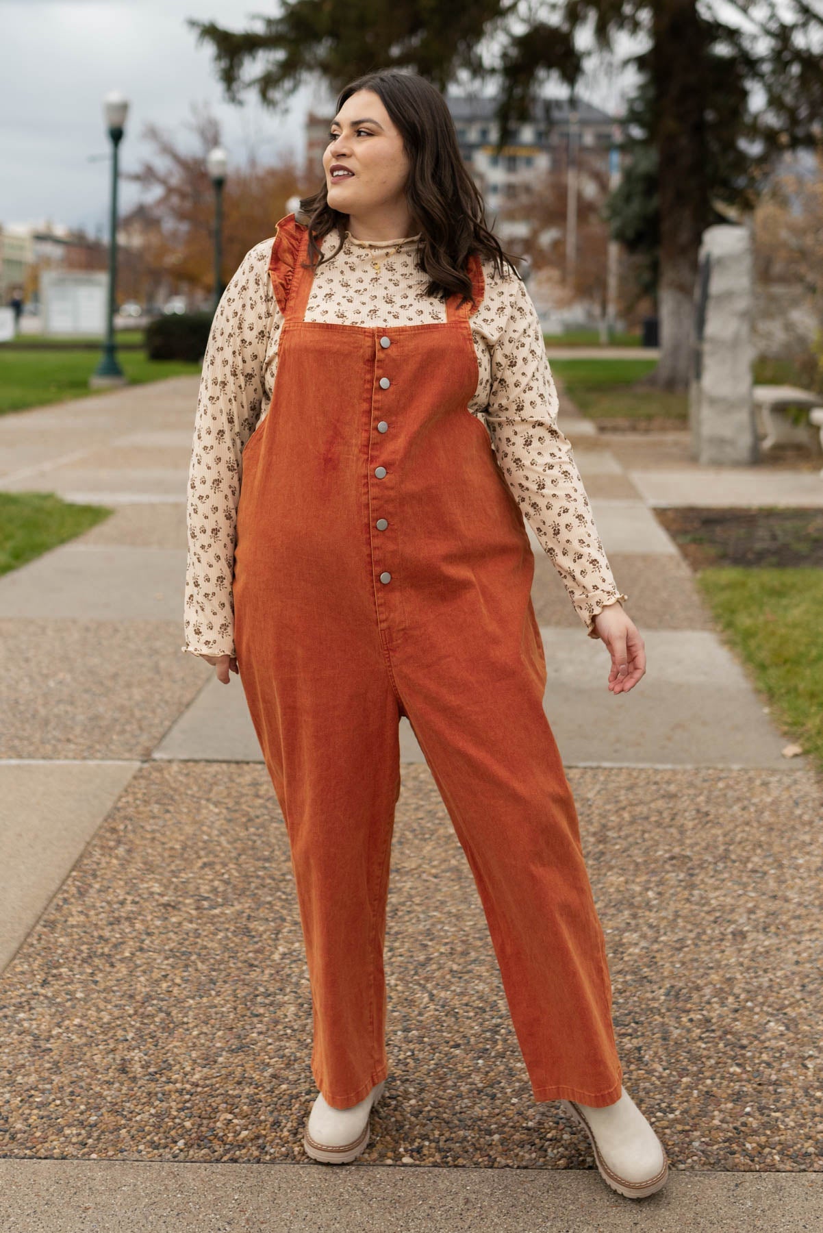 Scarlette Rust Jumpsuit