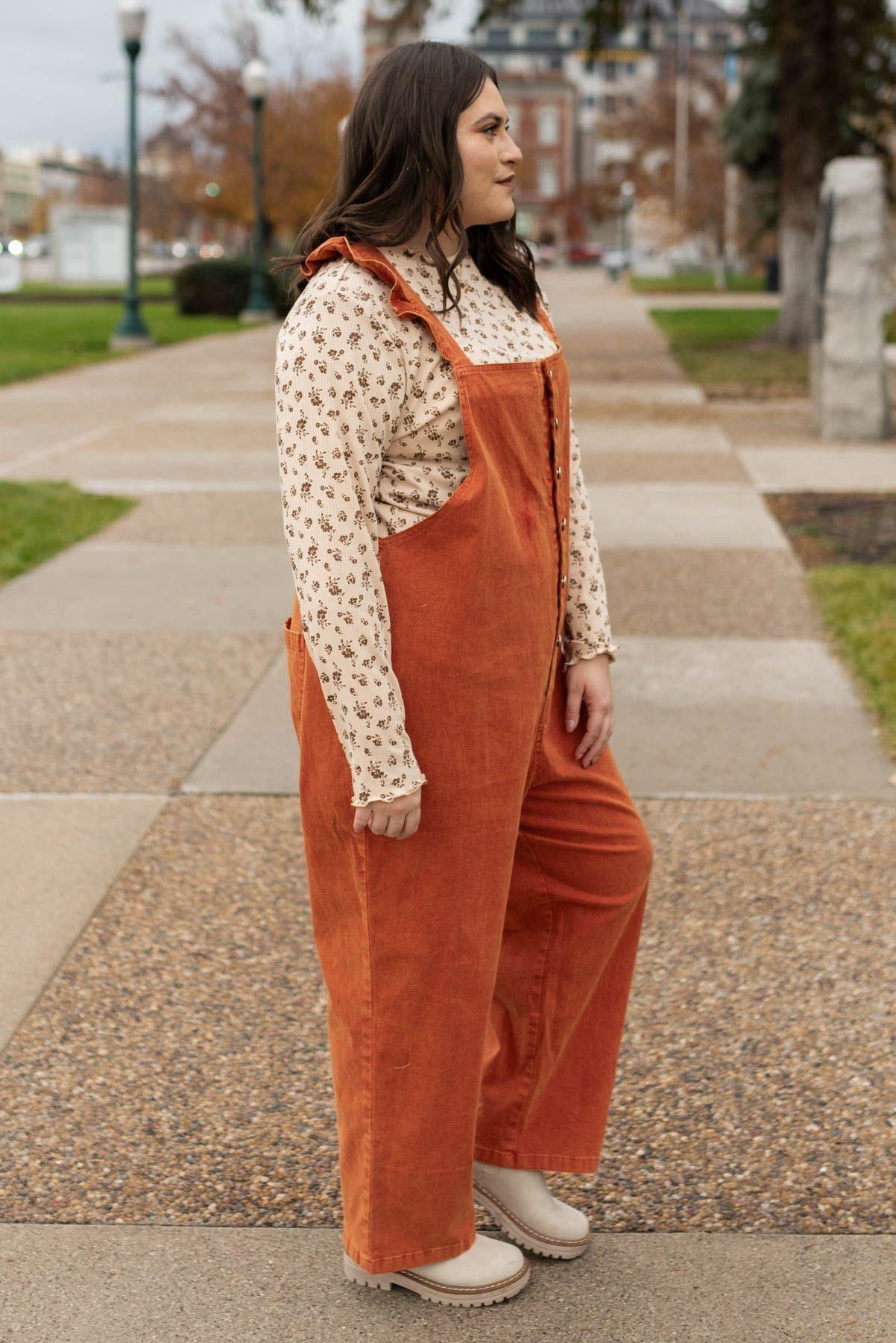 Scarlette Rust Jumpsuit