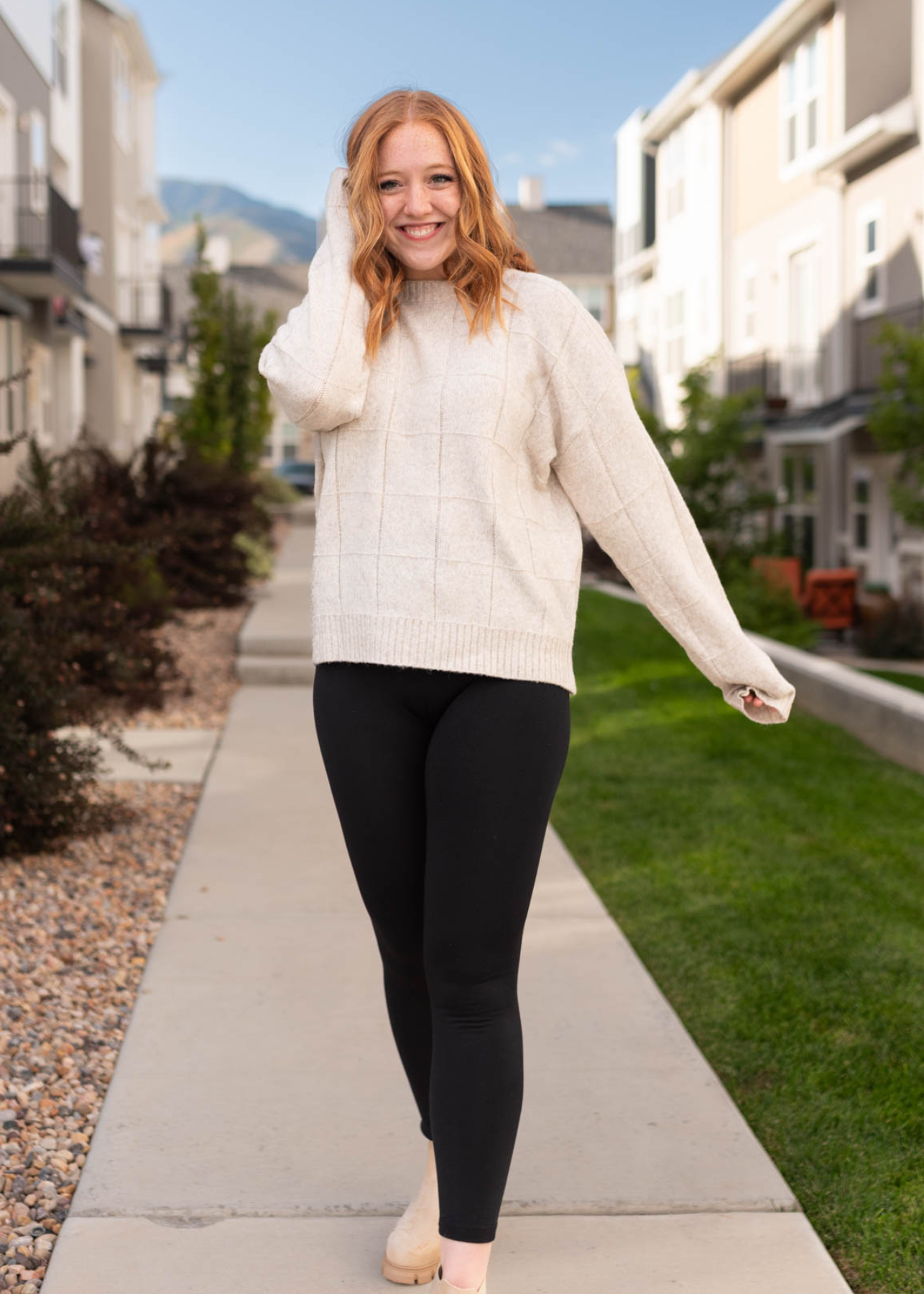 Shae Oatmeal Sweater