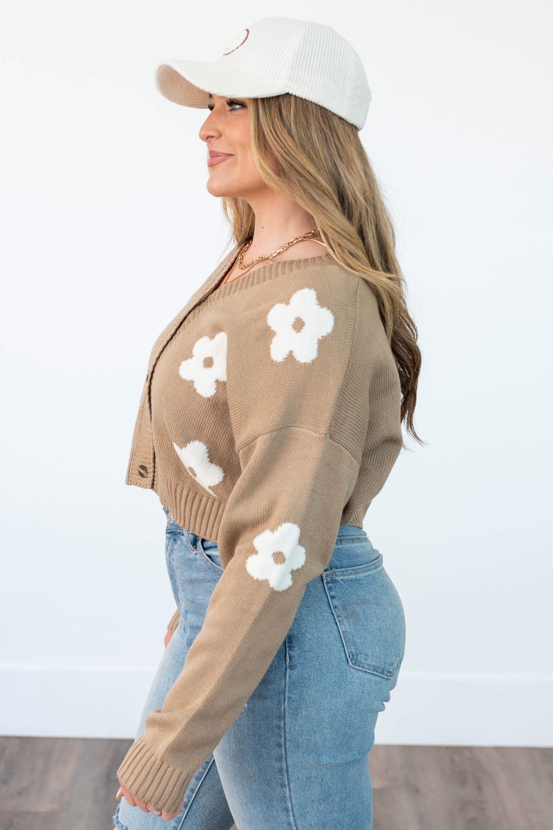Shanna Khaki Cardigan