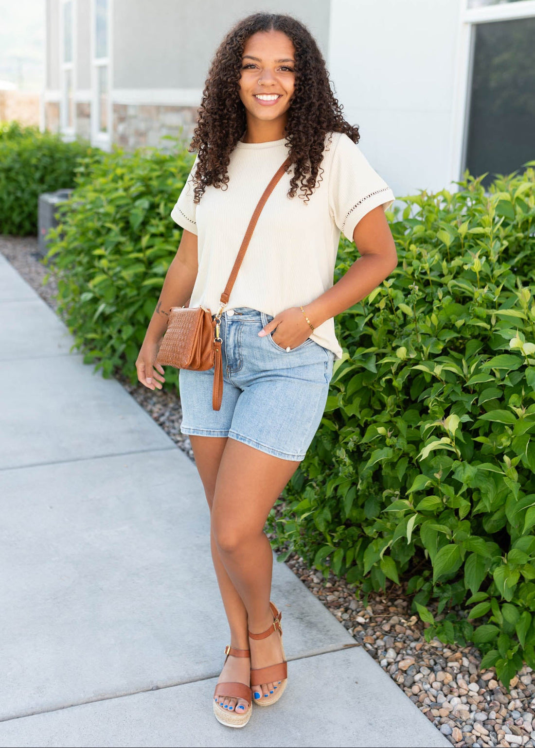 Shara Beige Top
