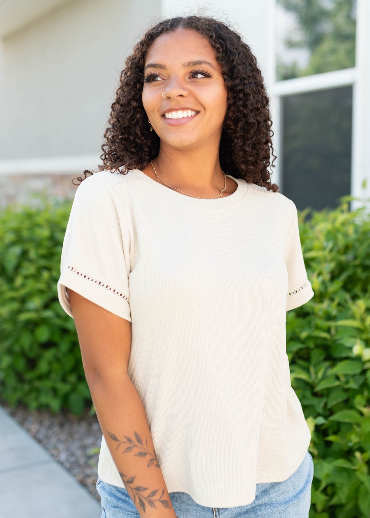 Shara Beige Top