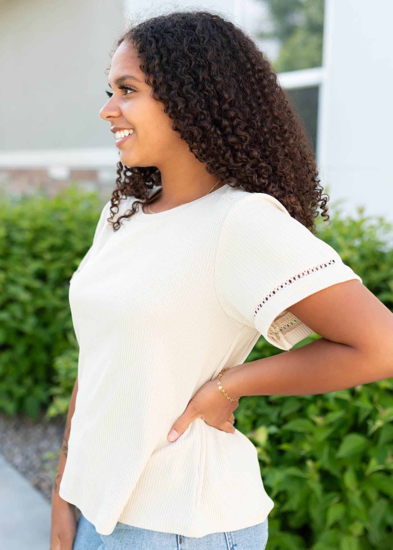 Shara Beige Top