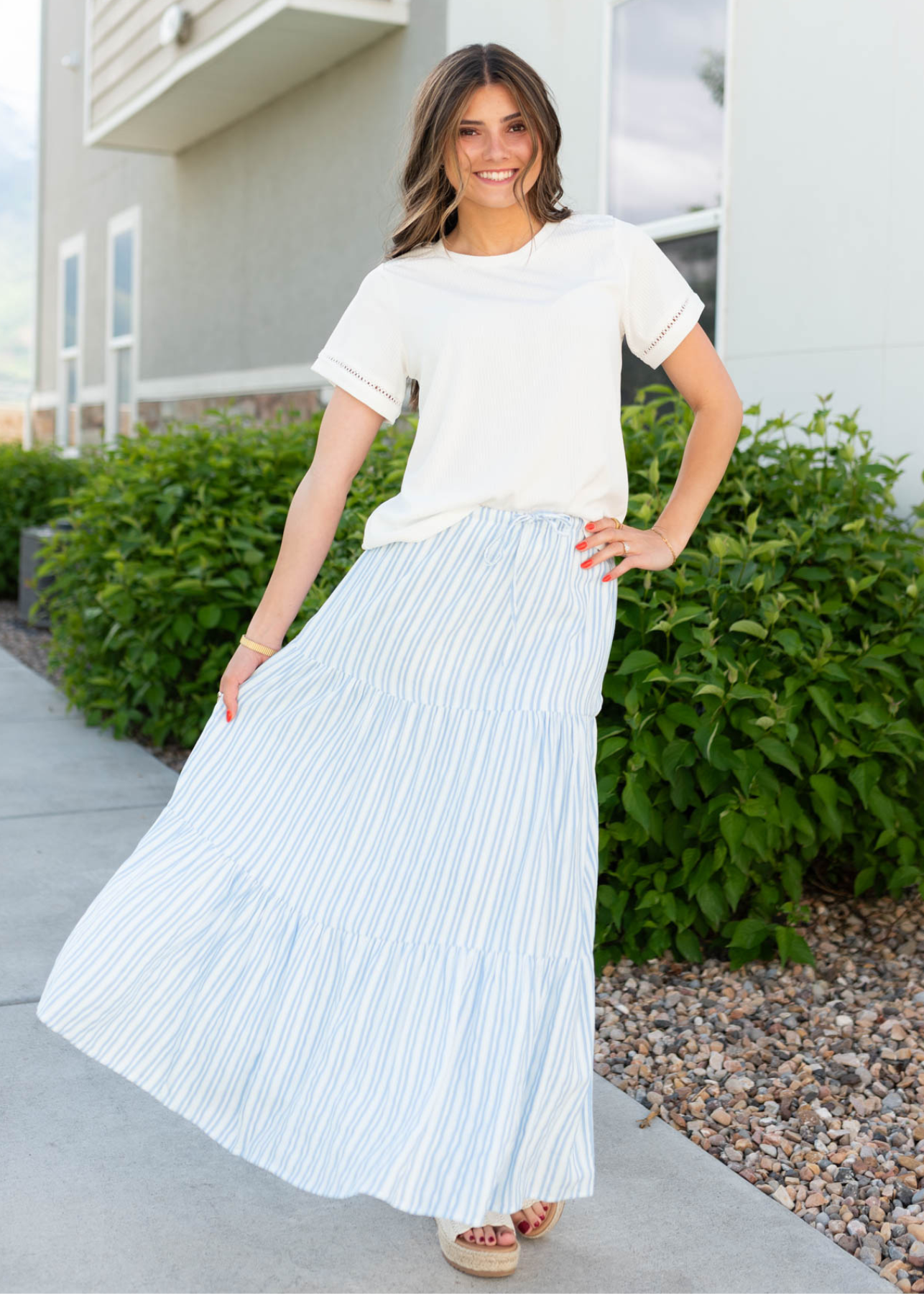 Shara Ivory Top