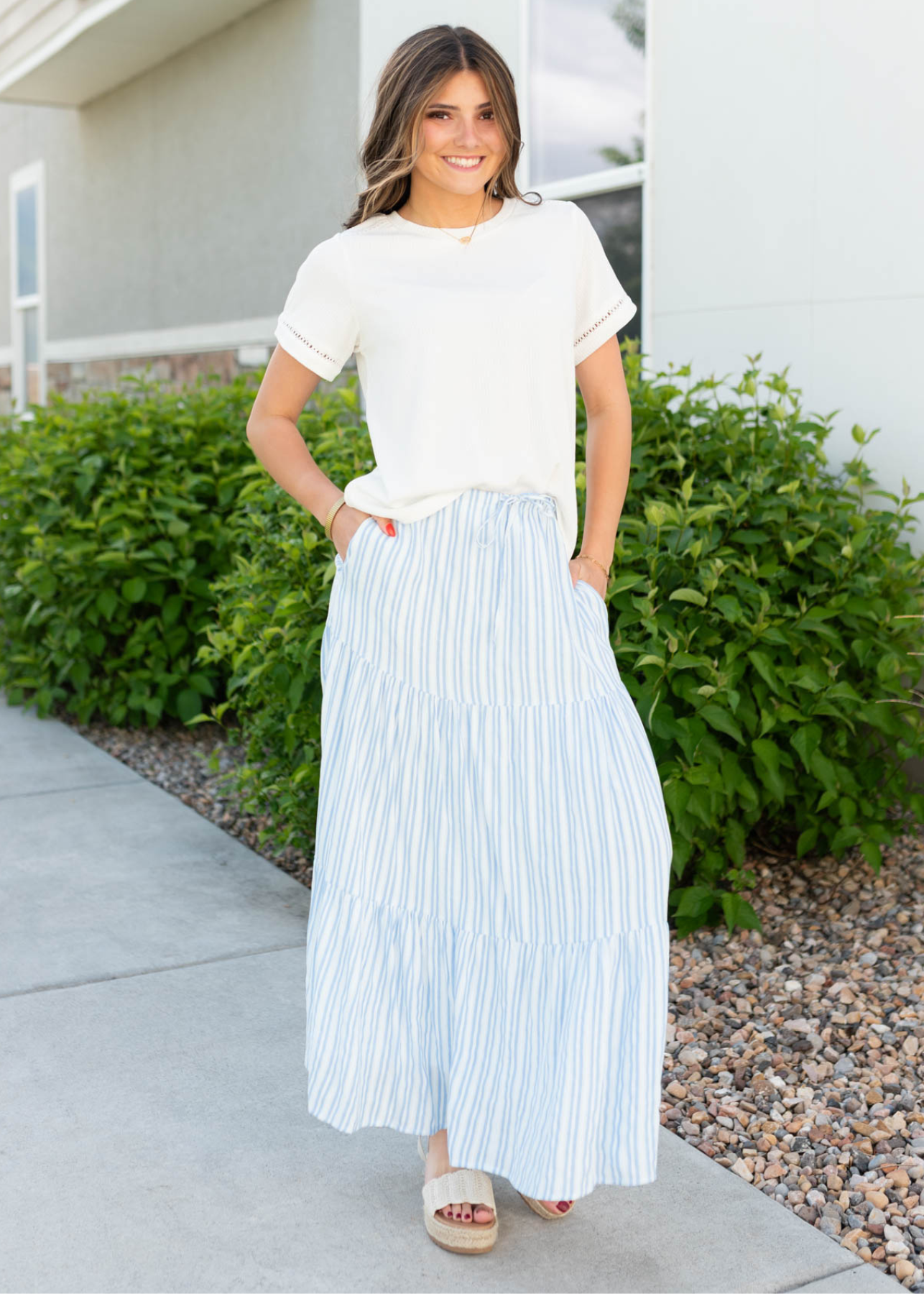 Shara Ivory Top