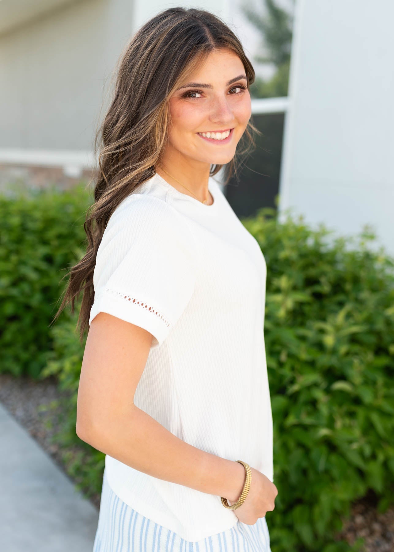 Shara Ivory Top