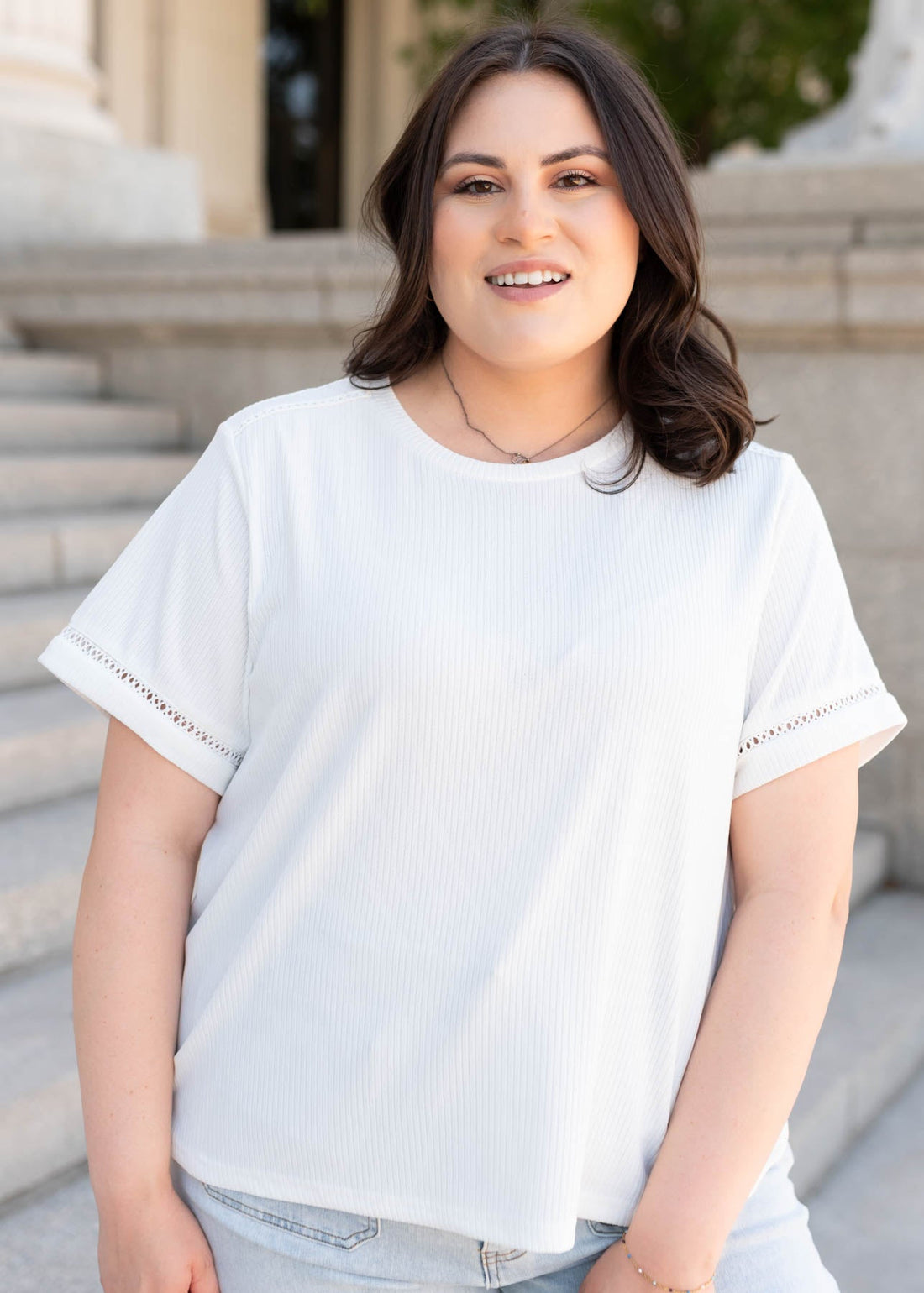 Shara Ivory Top