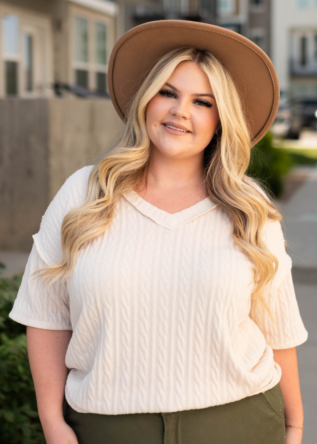 Sharrona Cream Top