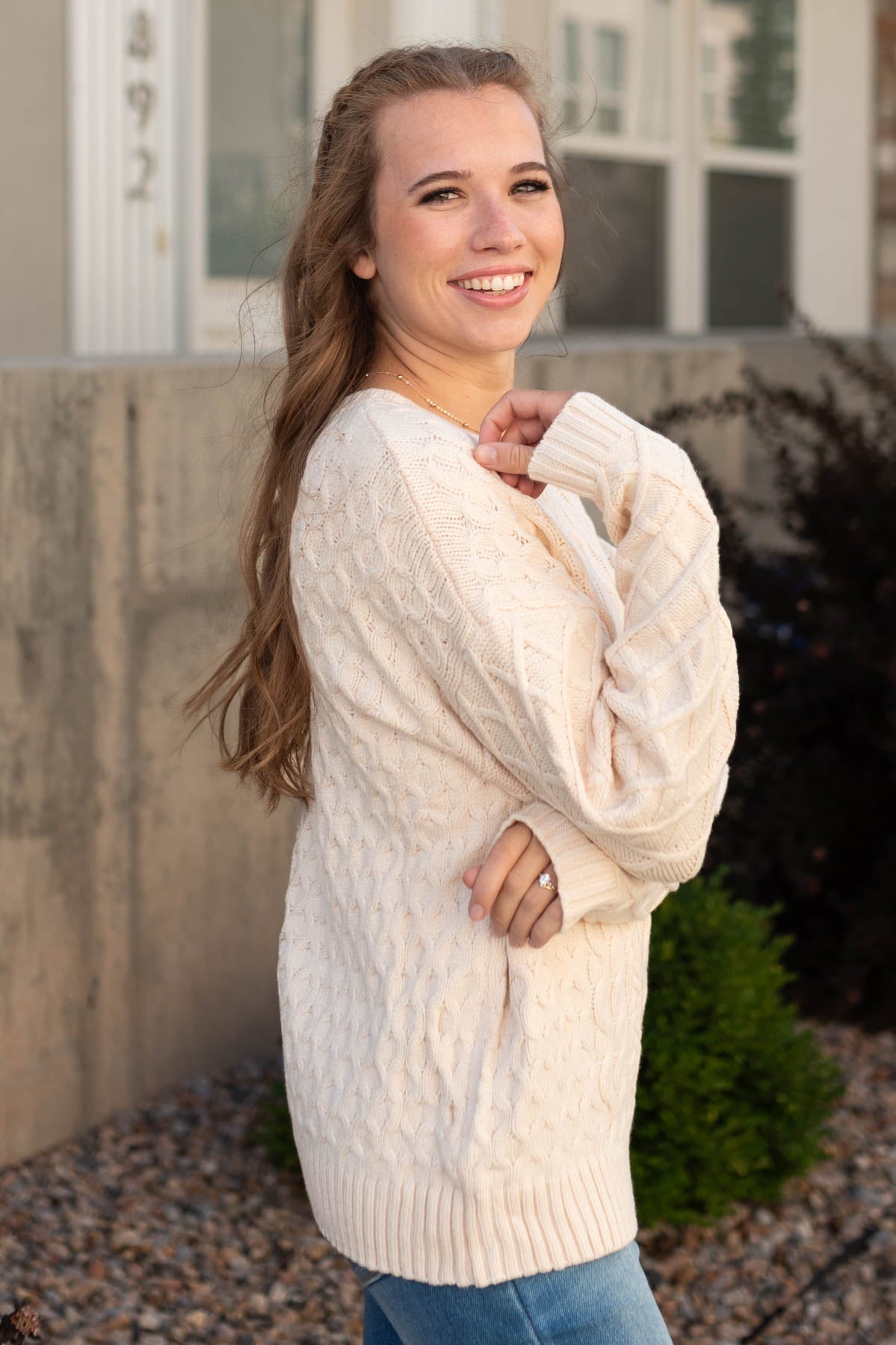 Shaylin Oatmeal Sweater