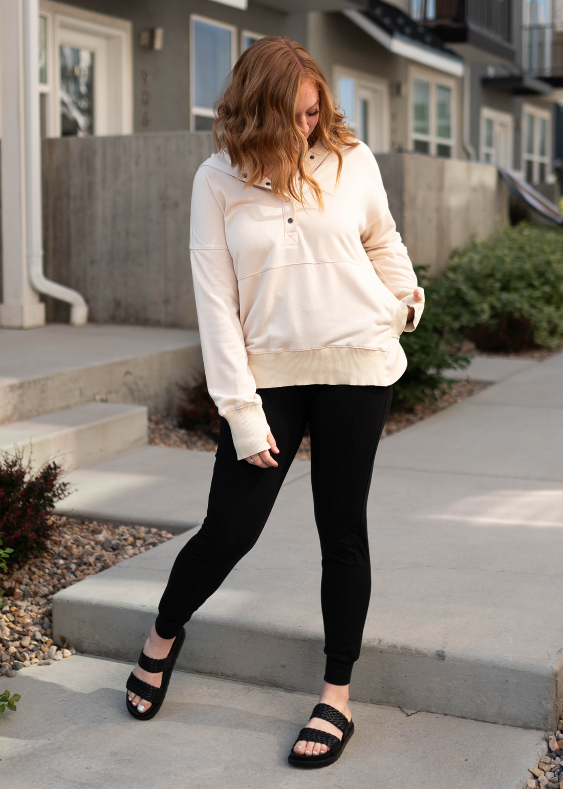 Sheena Oatmeal Hoodie