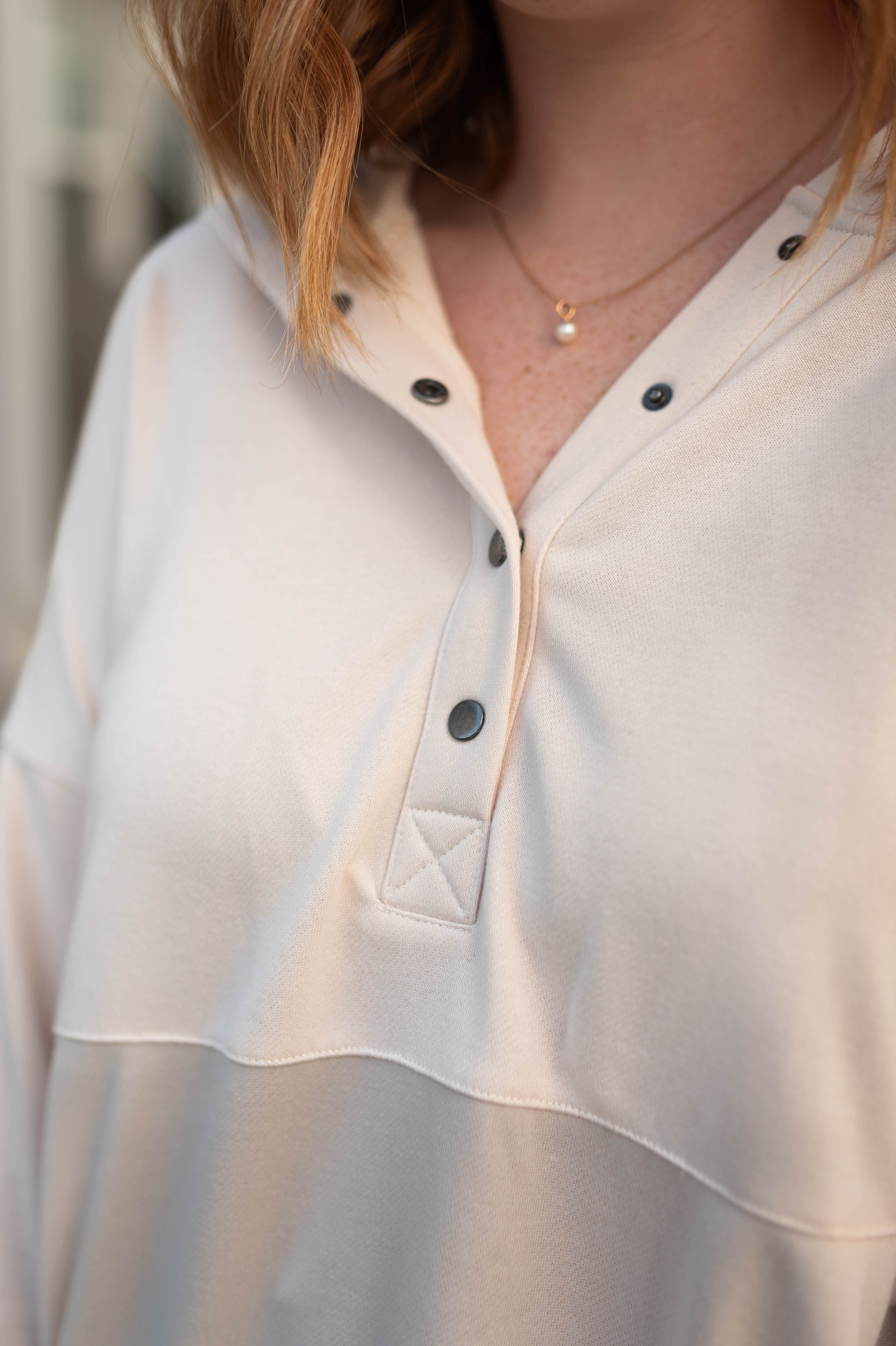 Sheena Oatmeal Hoodie