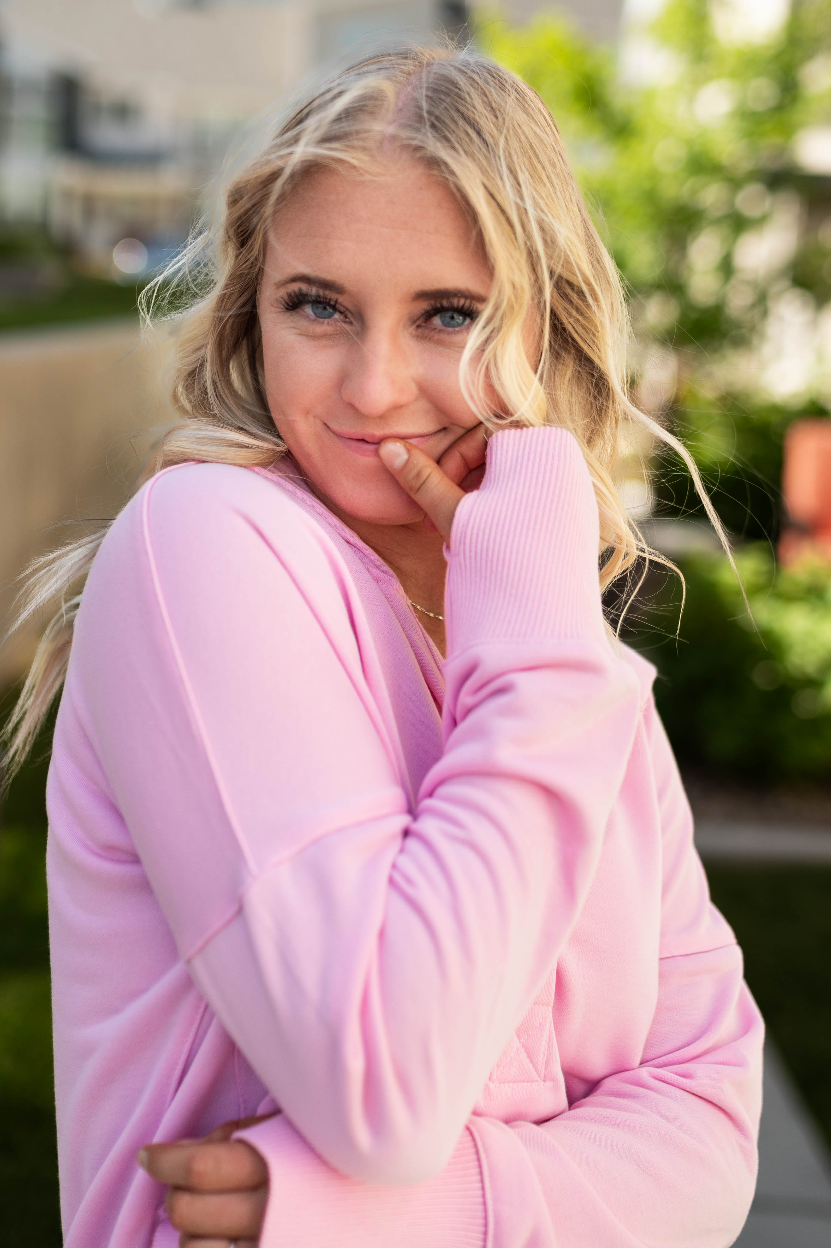 Sheena Pink Hoodie
