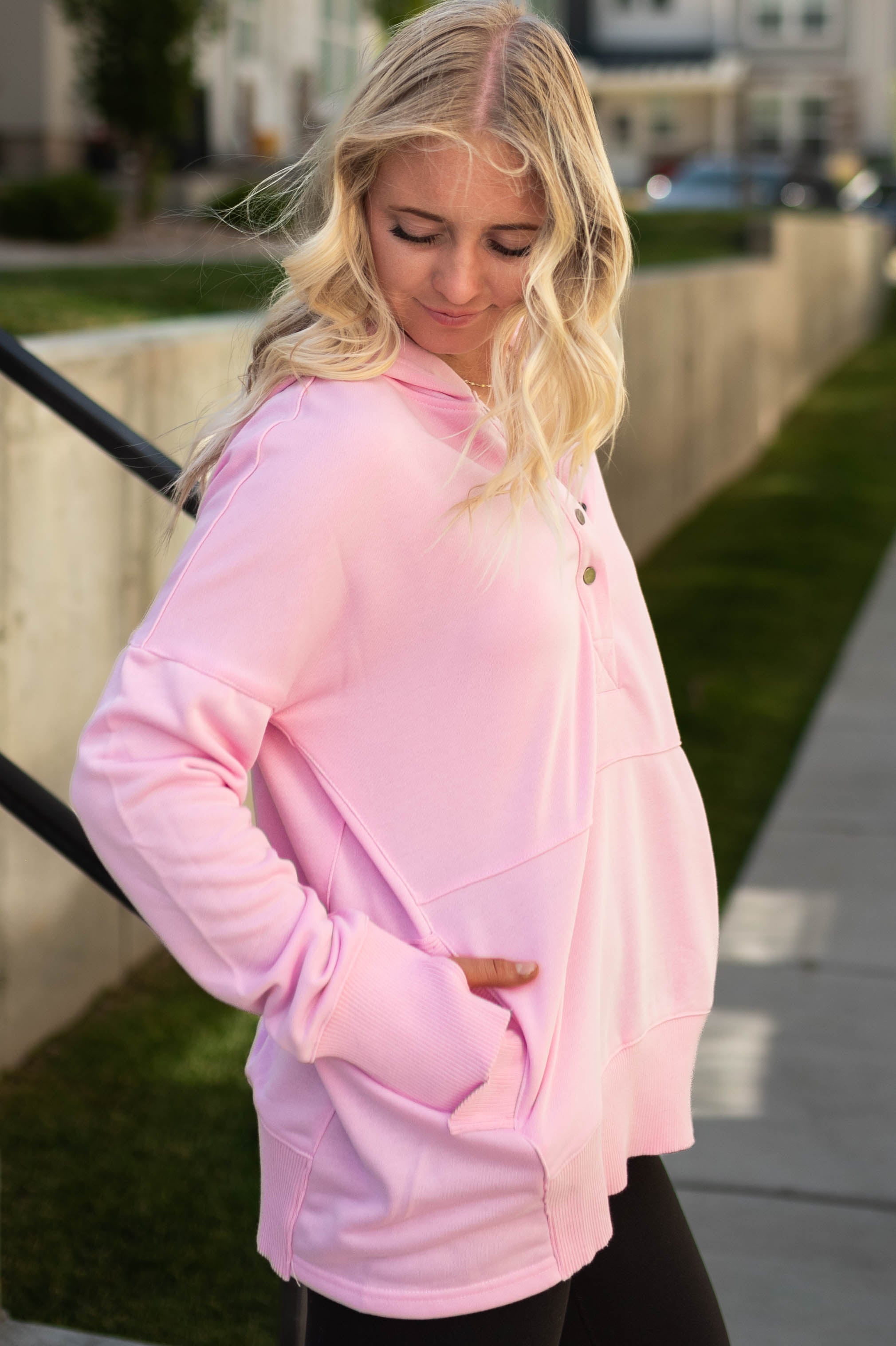 Sheena Pink Hoodie