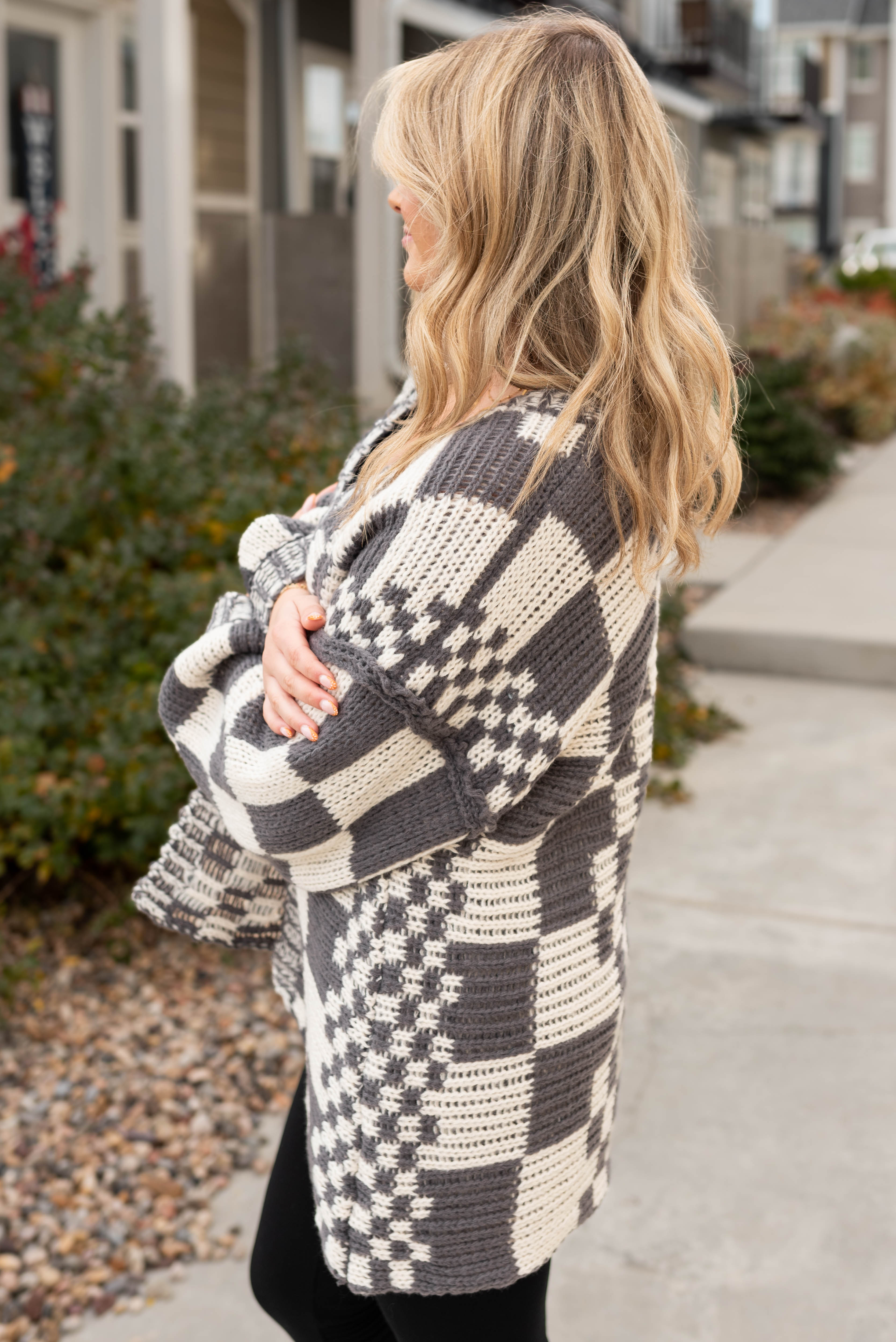 Sherri Charcoal Cardigan