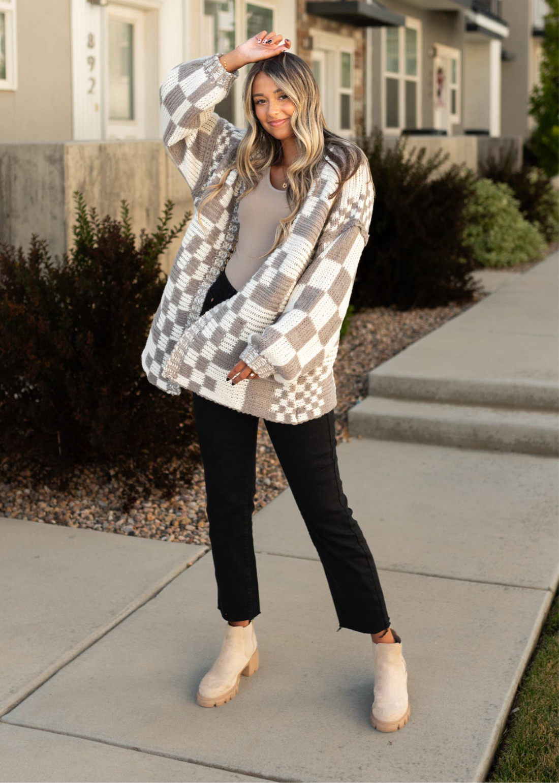 Sherri Mocha Cardigan