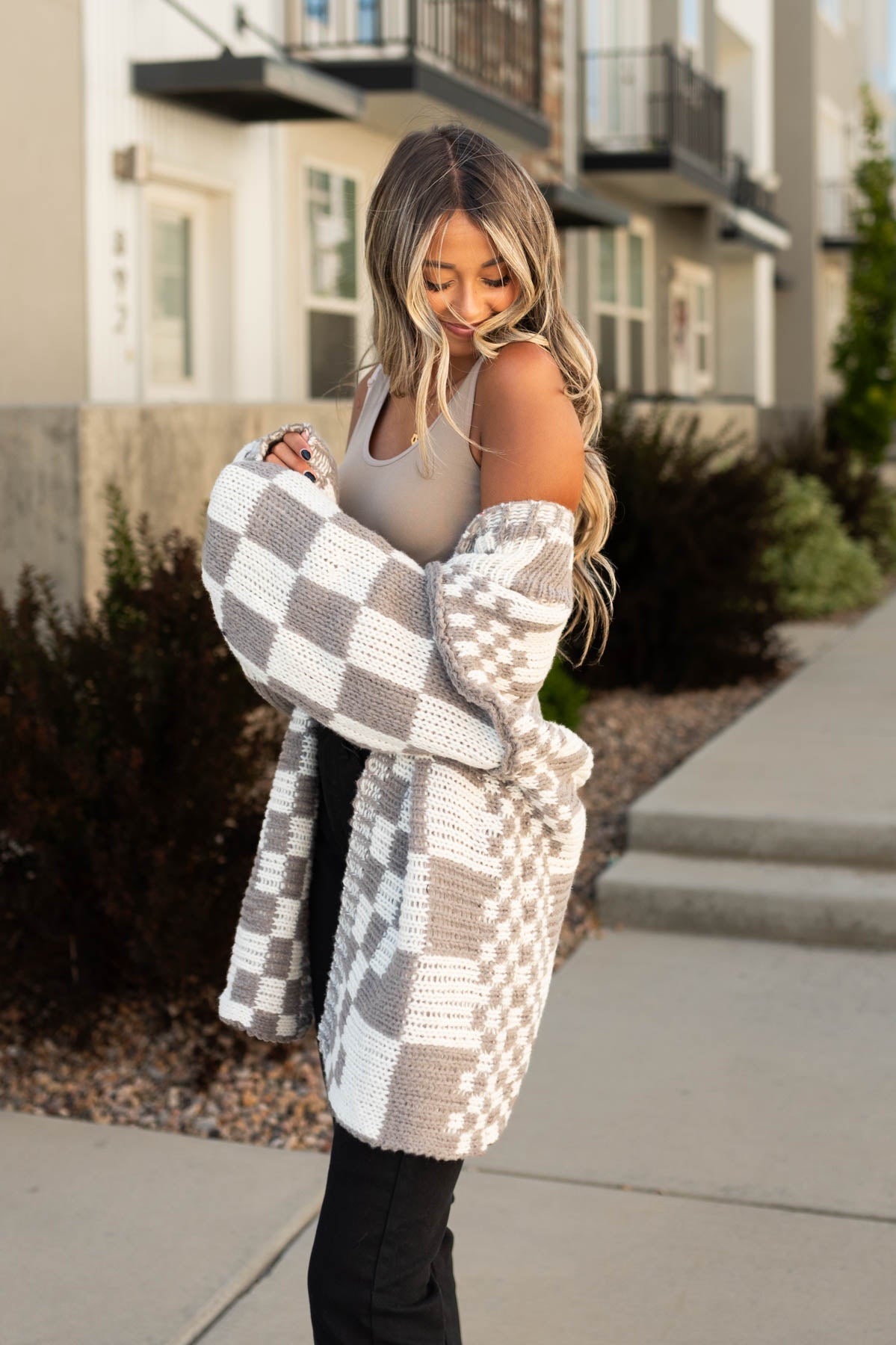 Sherri Mocha Cardigan