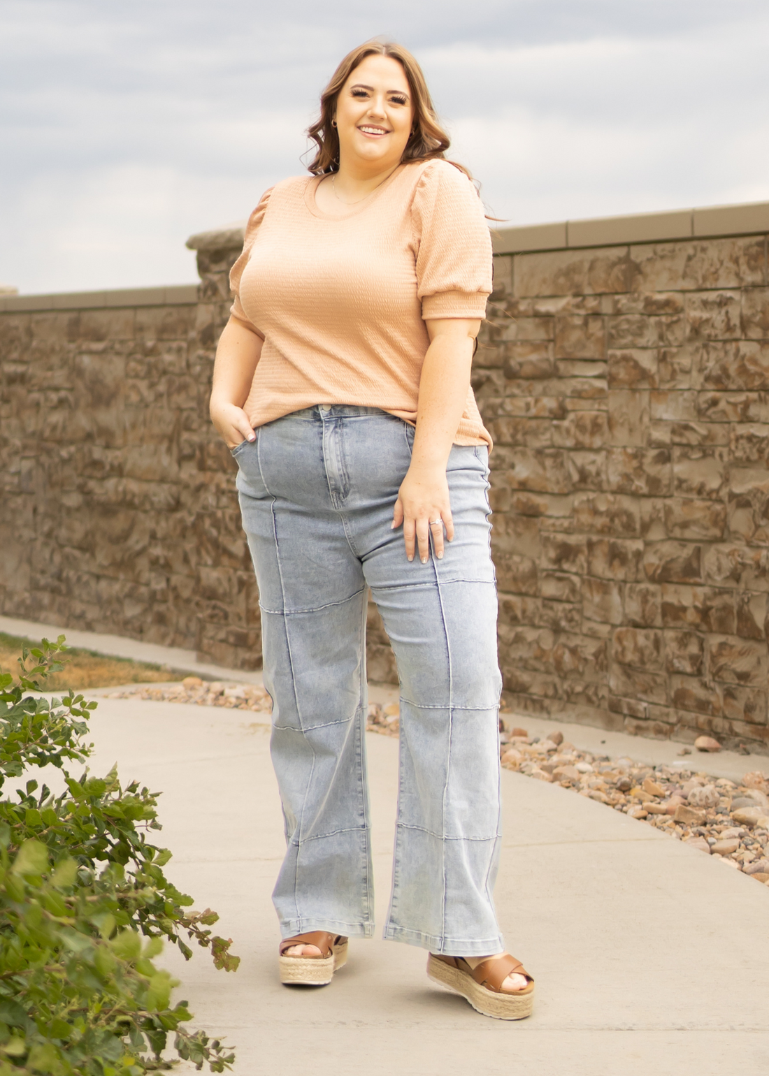 Shyla Almond Top