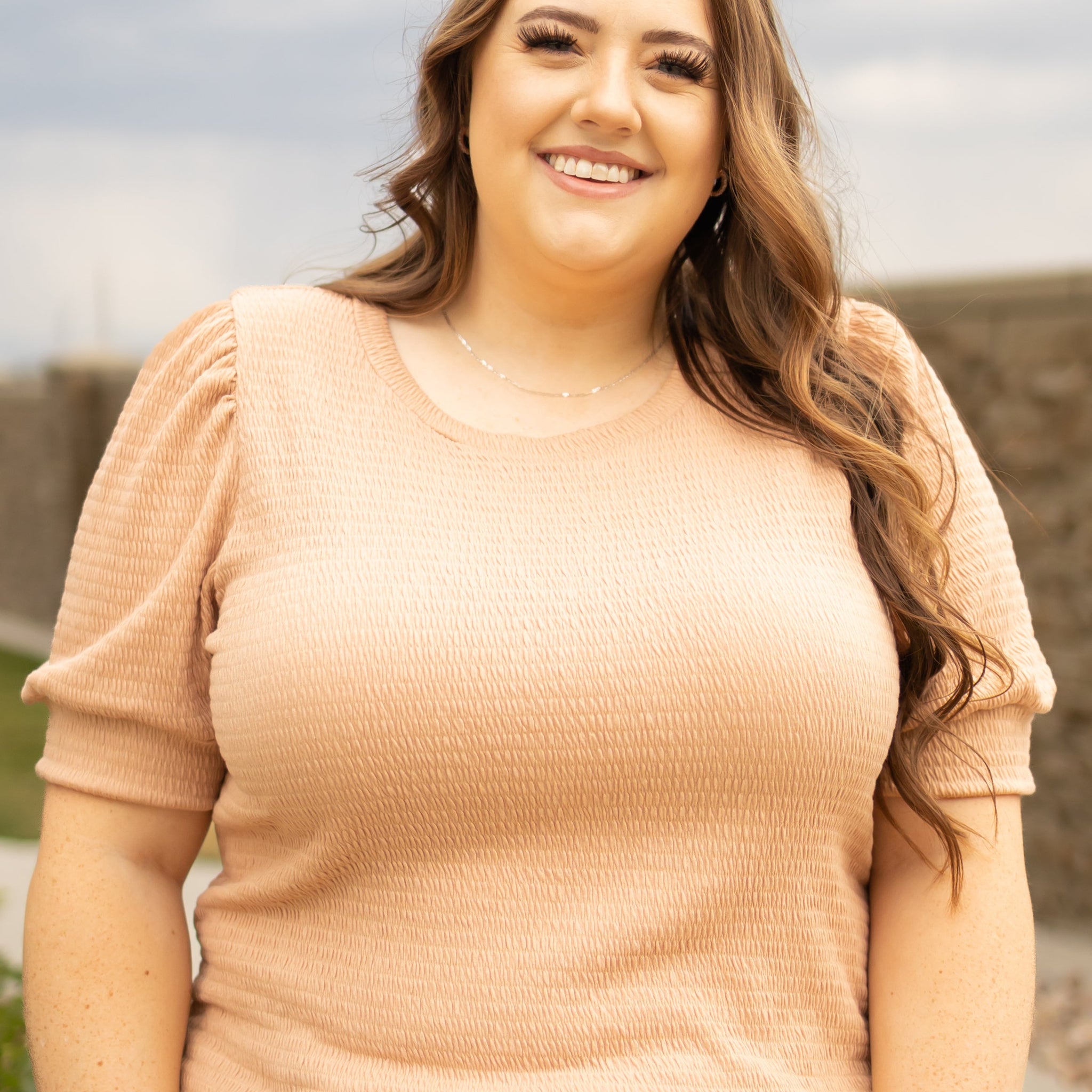 Shyla Almond Top