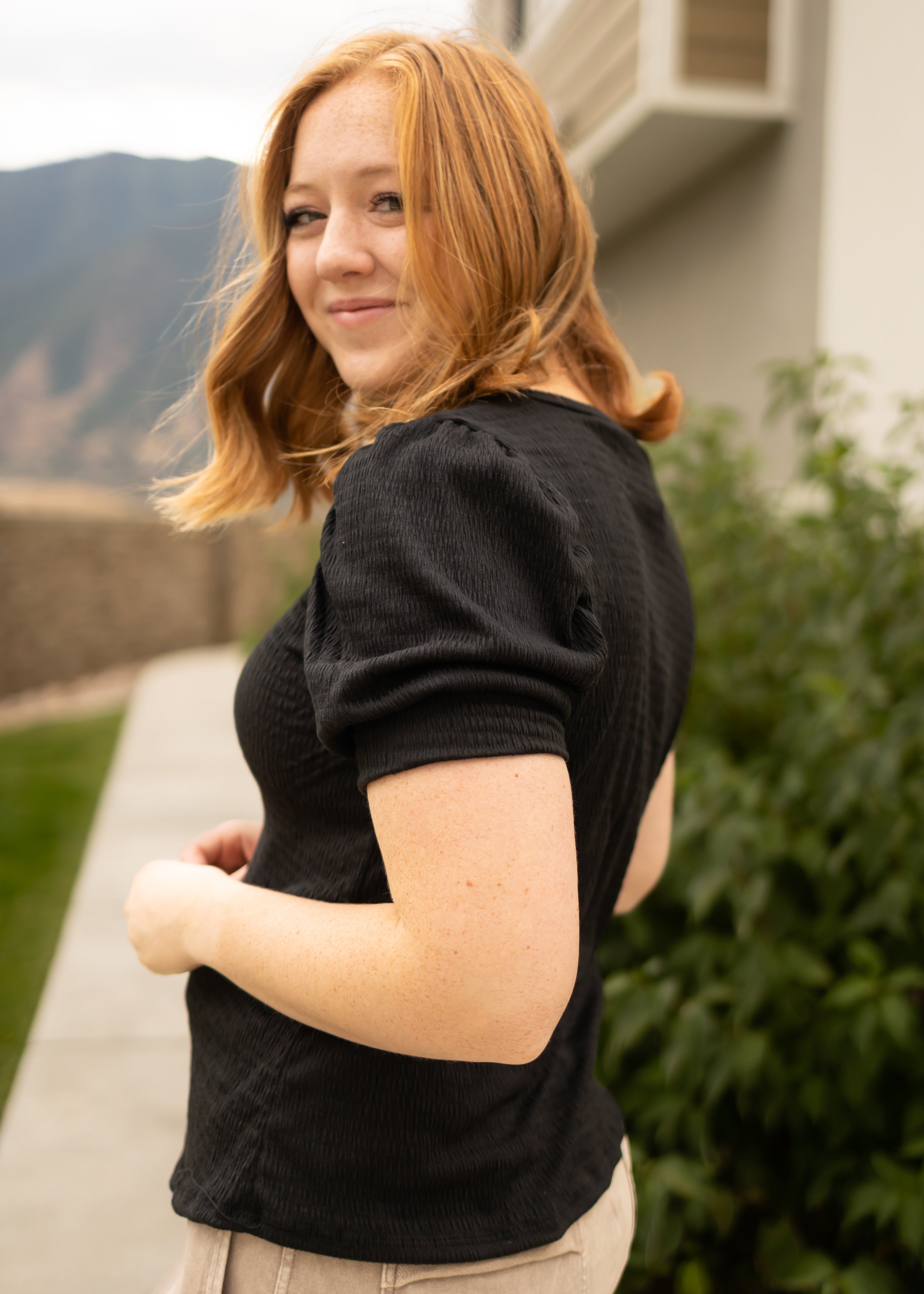 Shyla Black Top