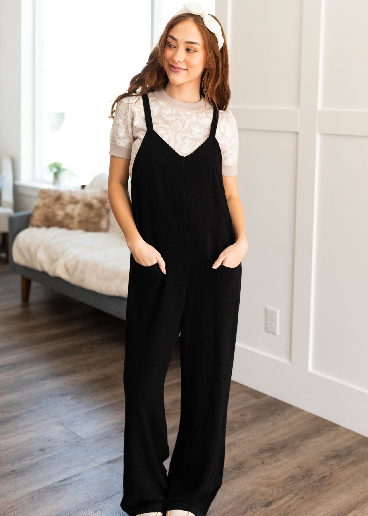 Sidney Black Jumpsuit
