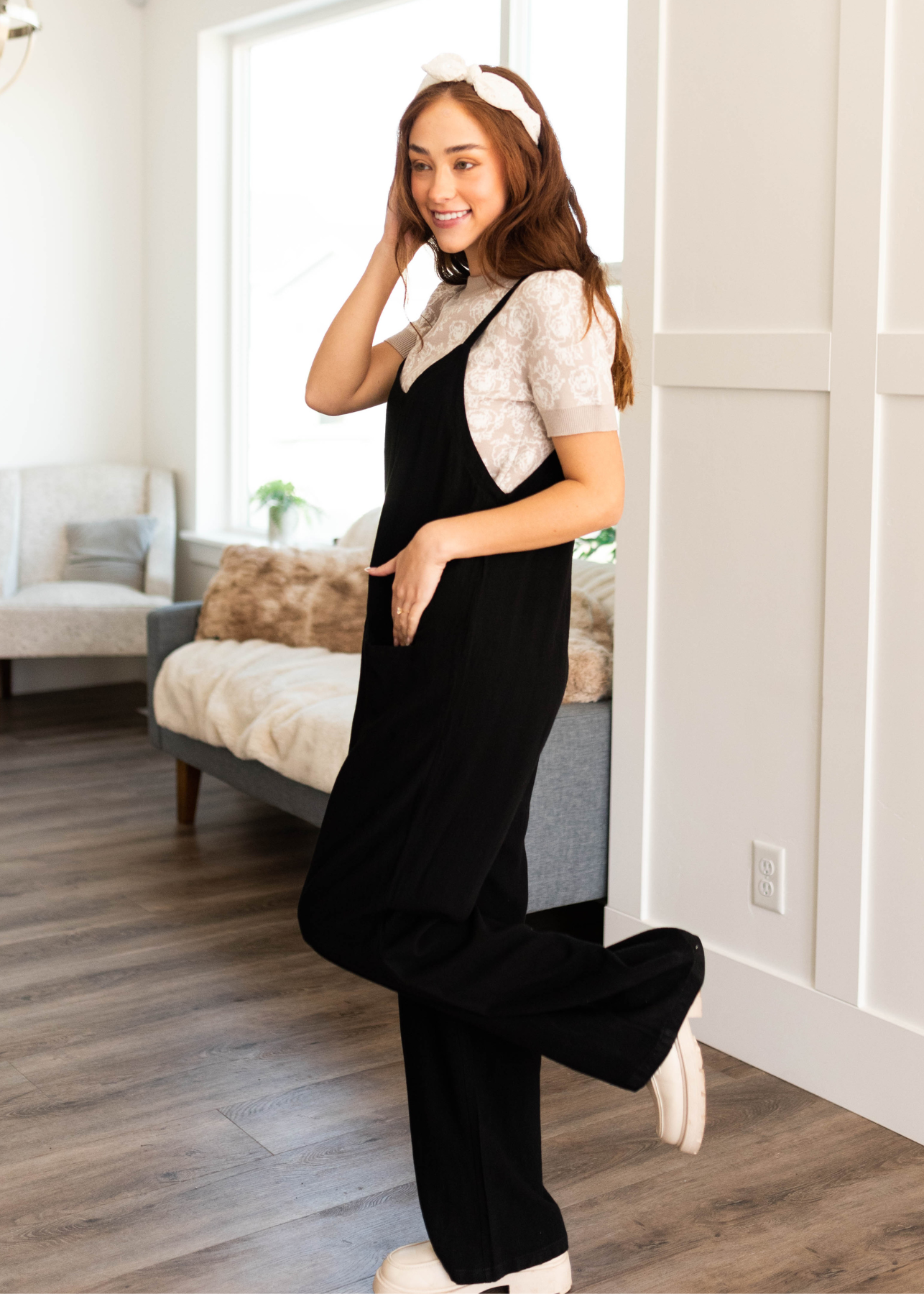 Sidney Black Jumpsuit