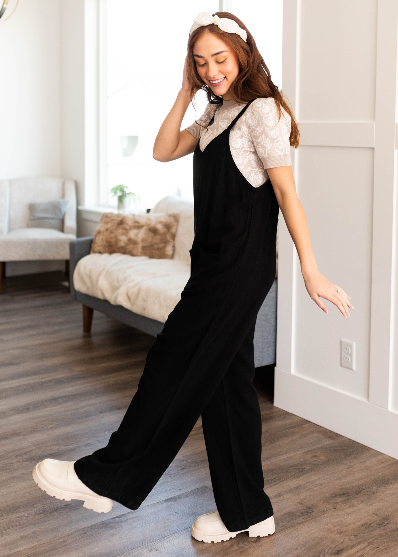 Sidney Black Jumpsuit