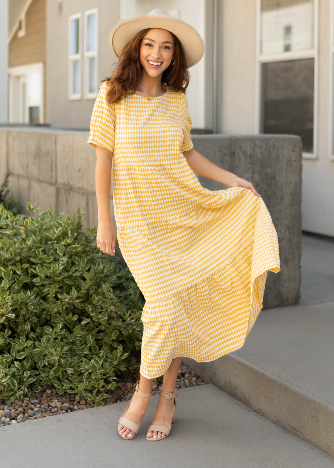 Skylar Yellow Dress