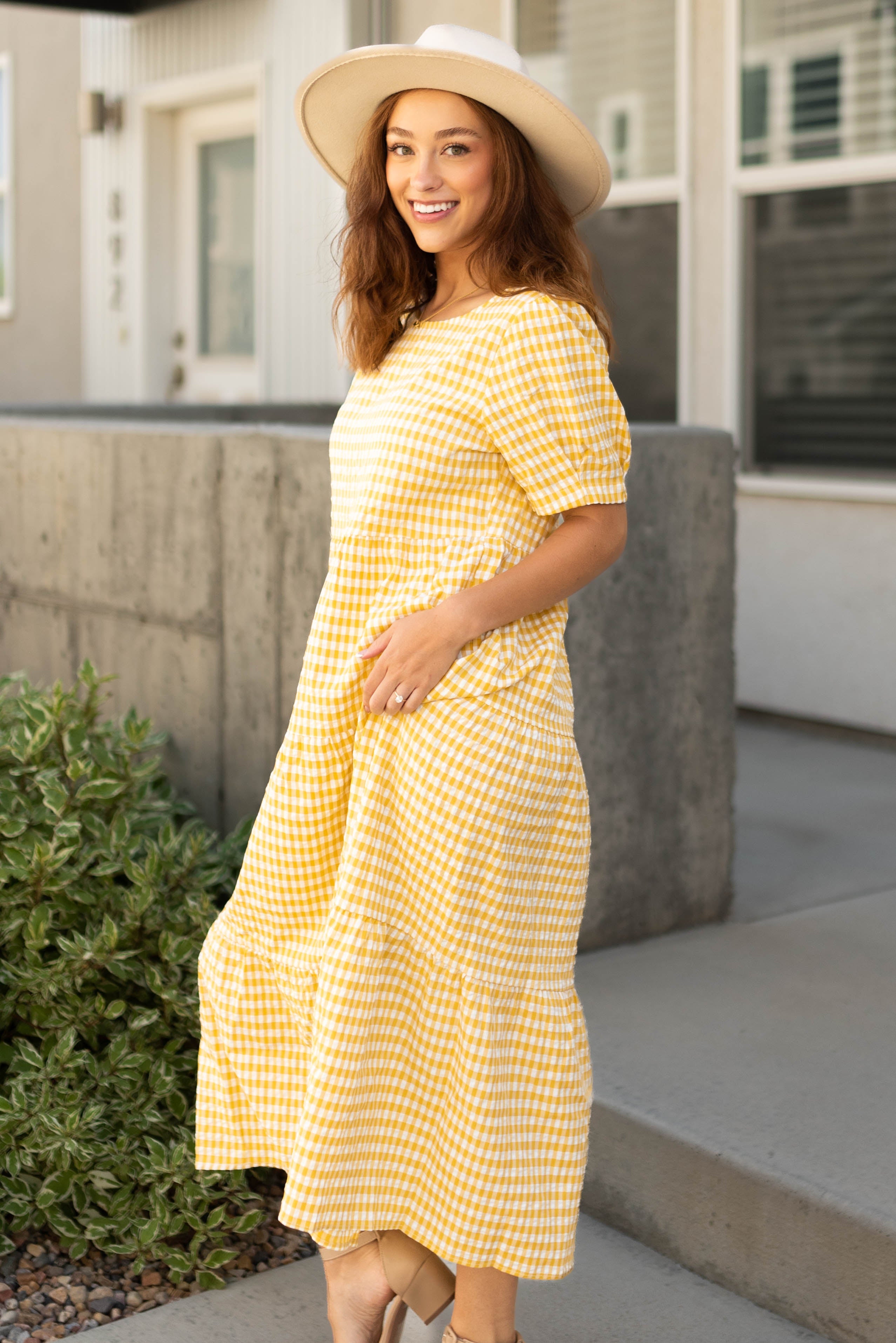 Skylar Yellow Dress