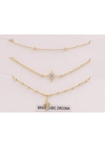 Sky of Stars Gold Bracelet Set
