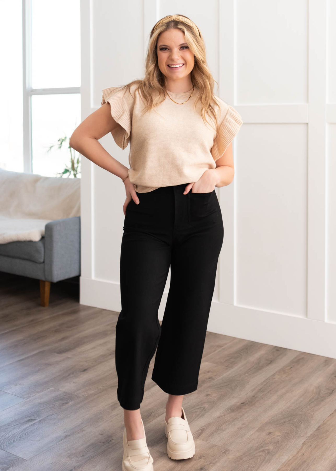 Stephanie Black Pants