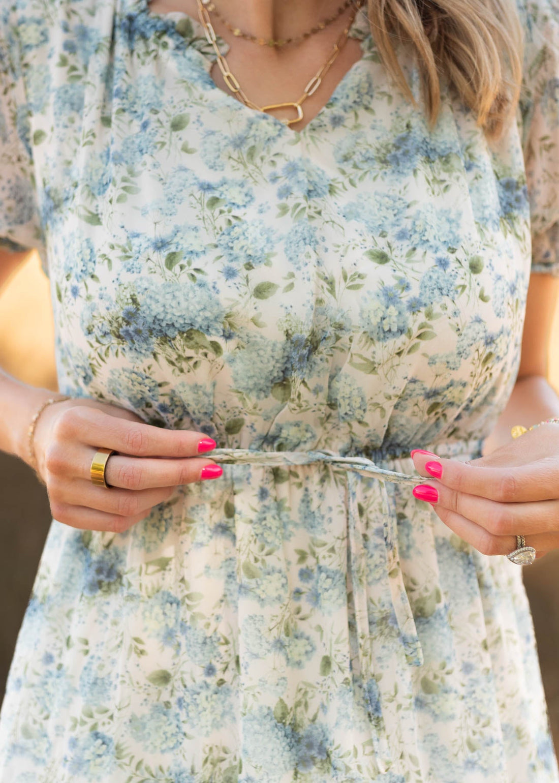 Sydney Vintage White Floral Dress