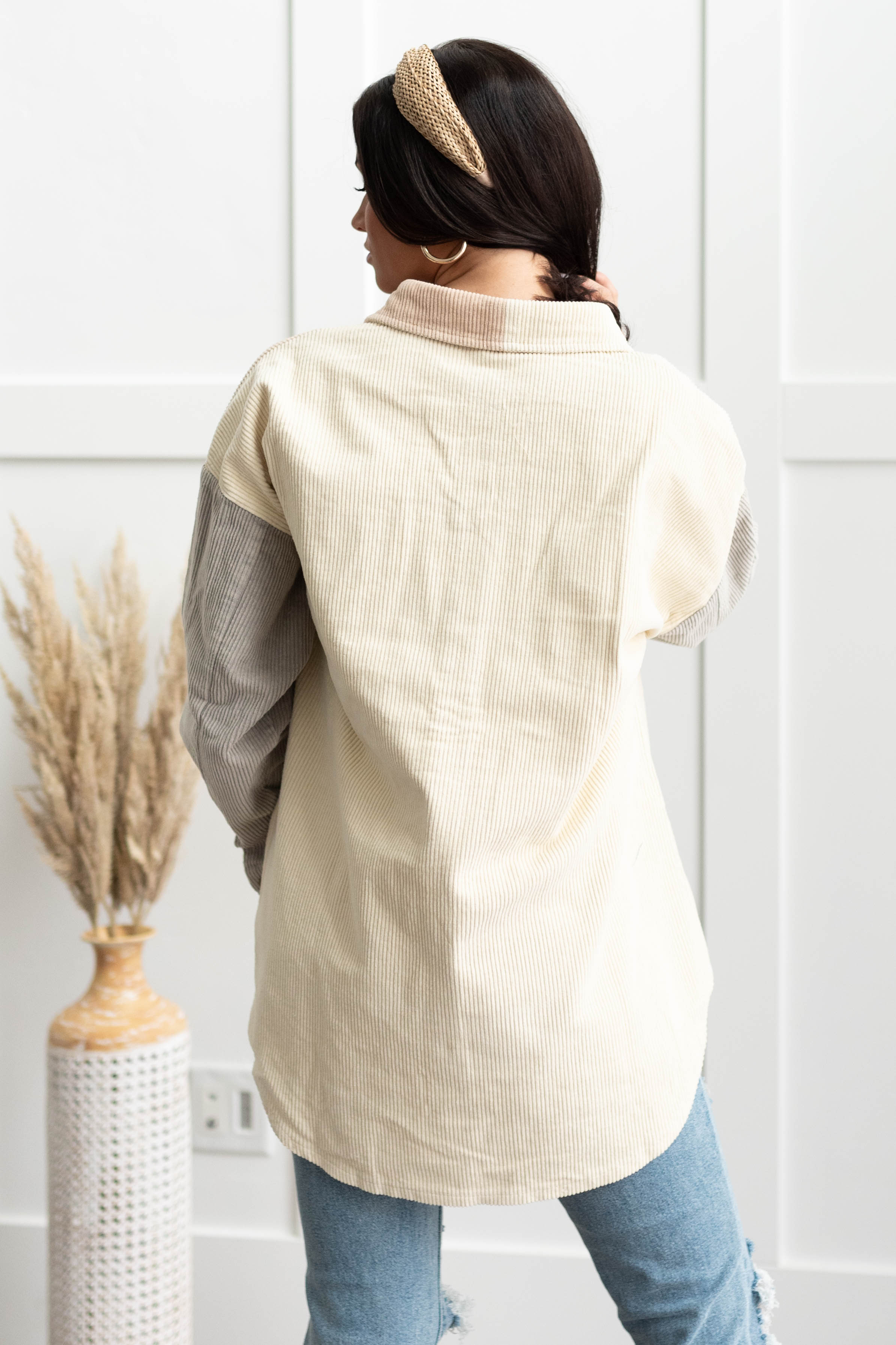 Taelyn Ivory Shacket