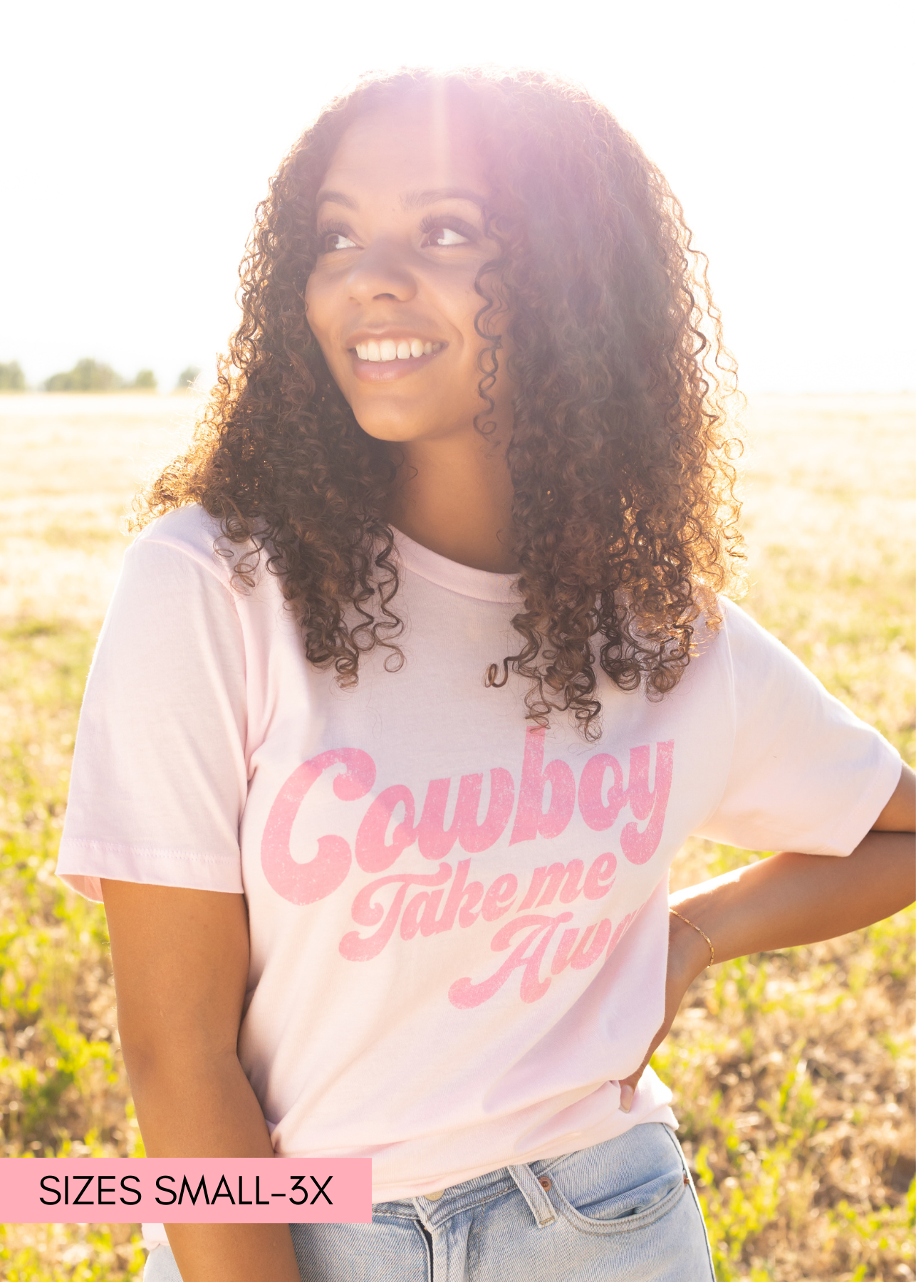 Take Me Away Pink Tee