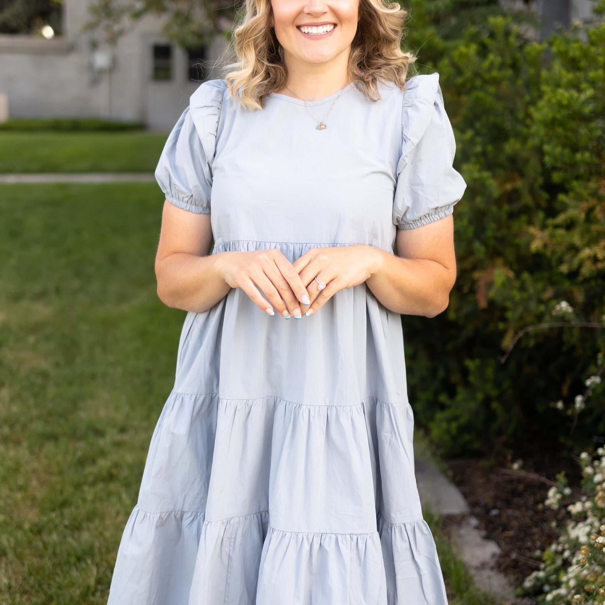 Talia Stone Blue Dress