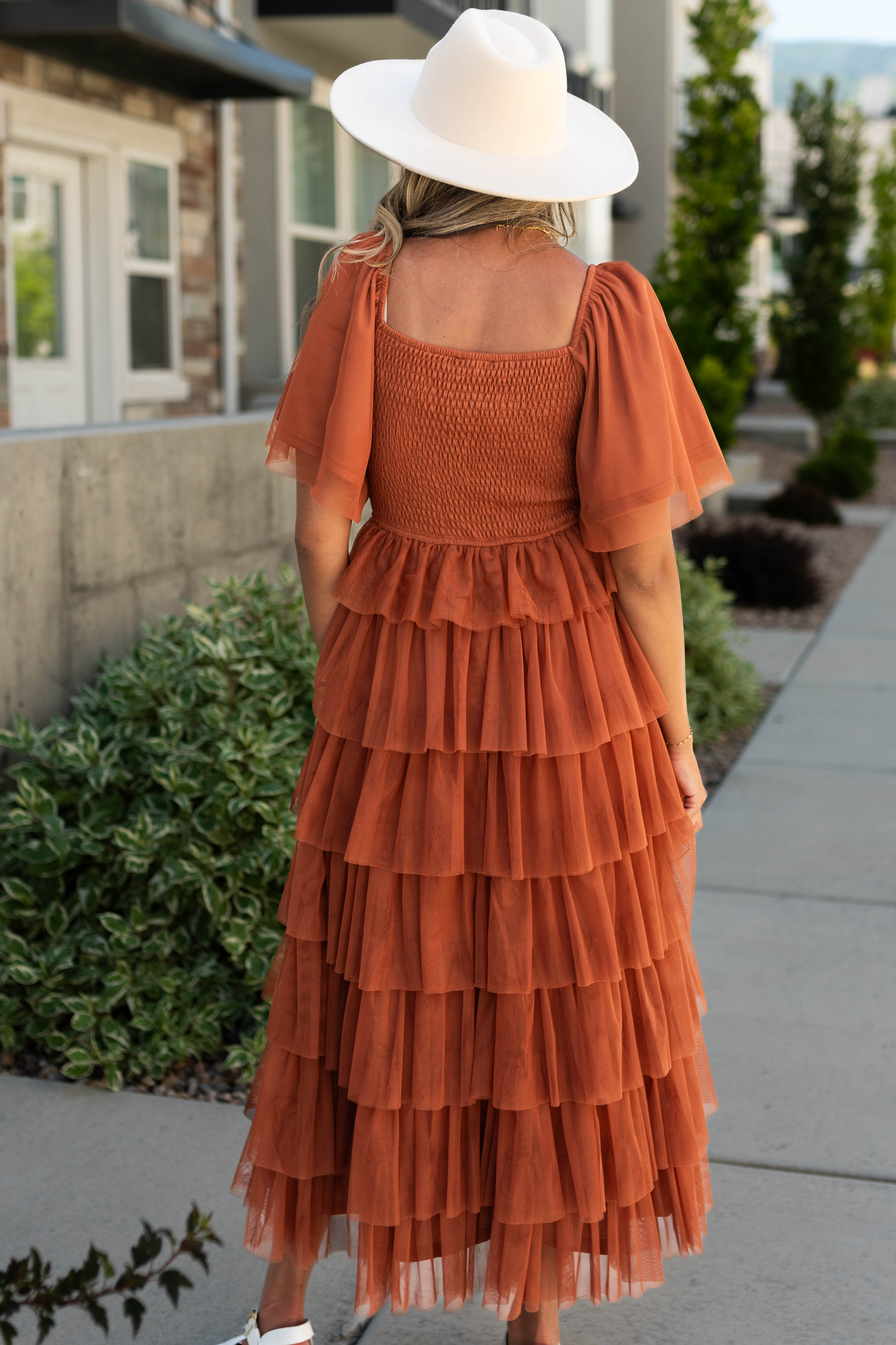 Tatum Rust Dress
