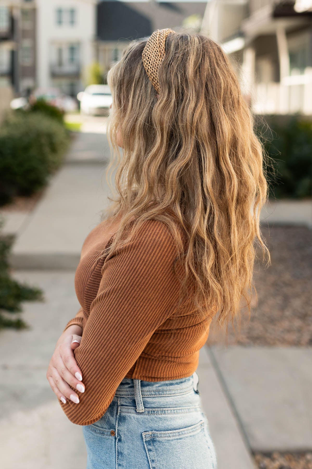 Tessa Brown Bodysuit