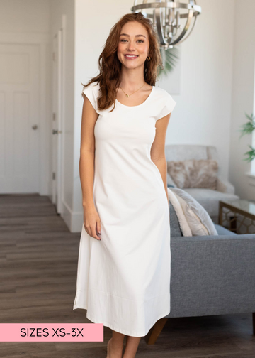 The Slipette Midi Cap Sleeve