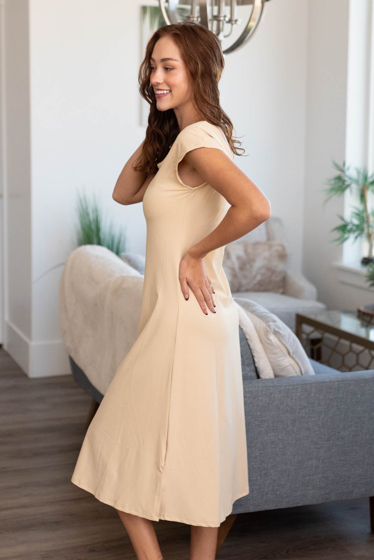 The Slipette Midi Cap Sleeve