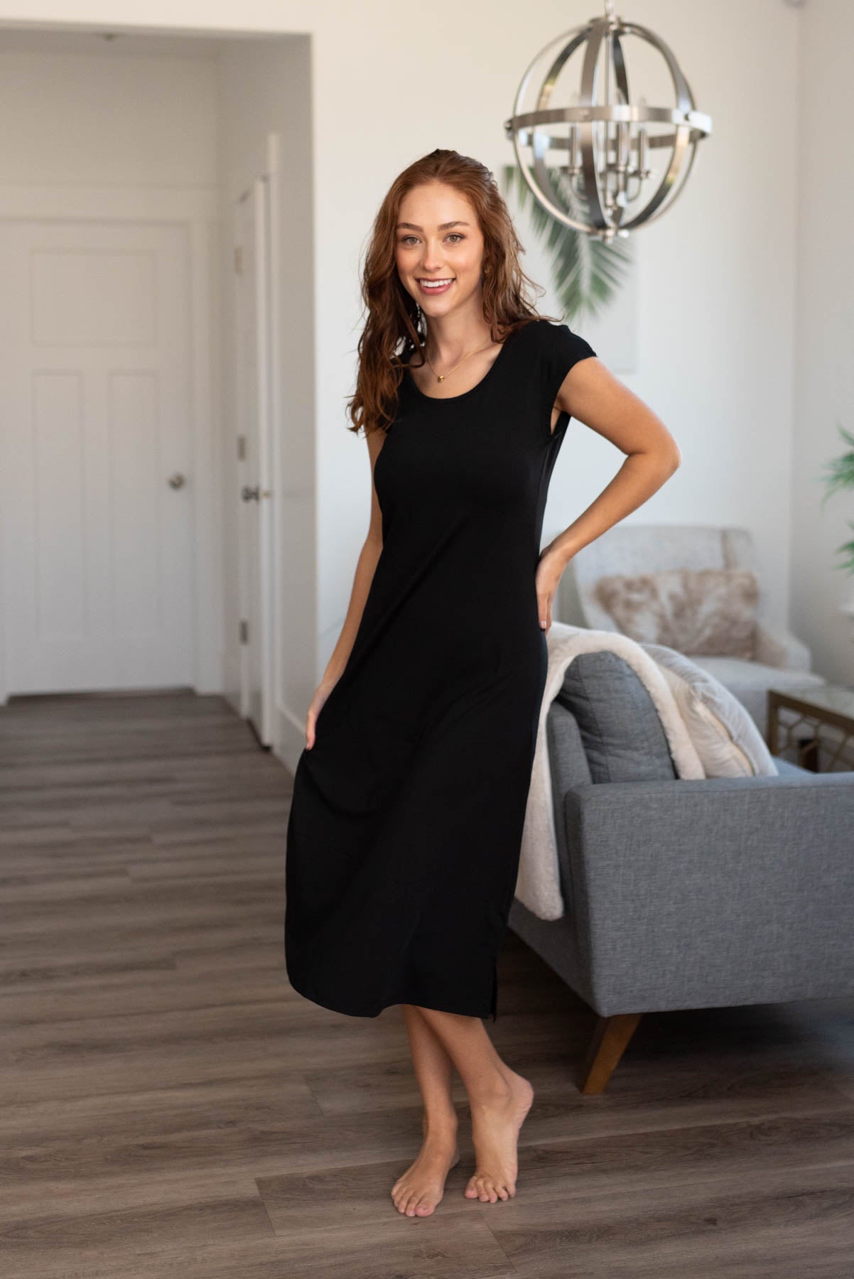 The Slipette Midi Cap Sleeve