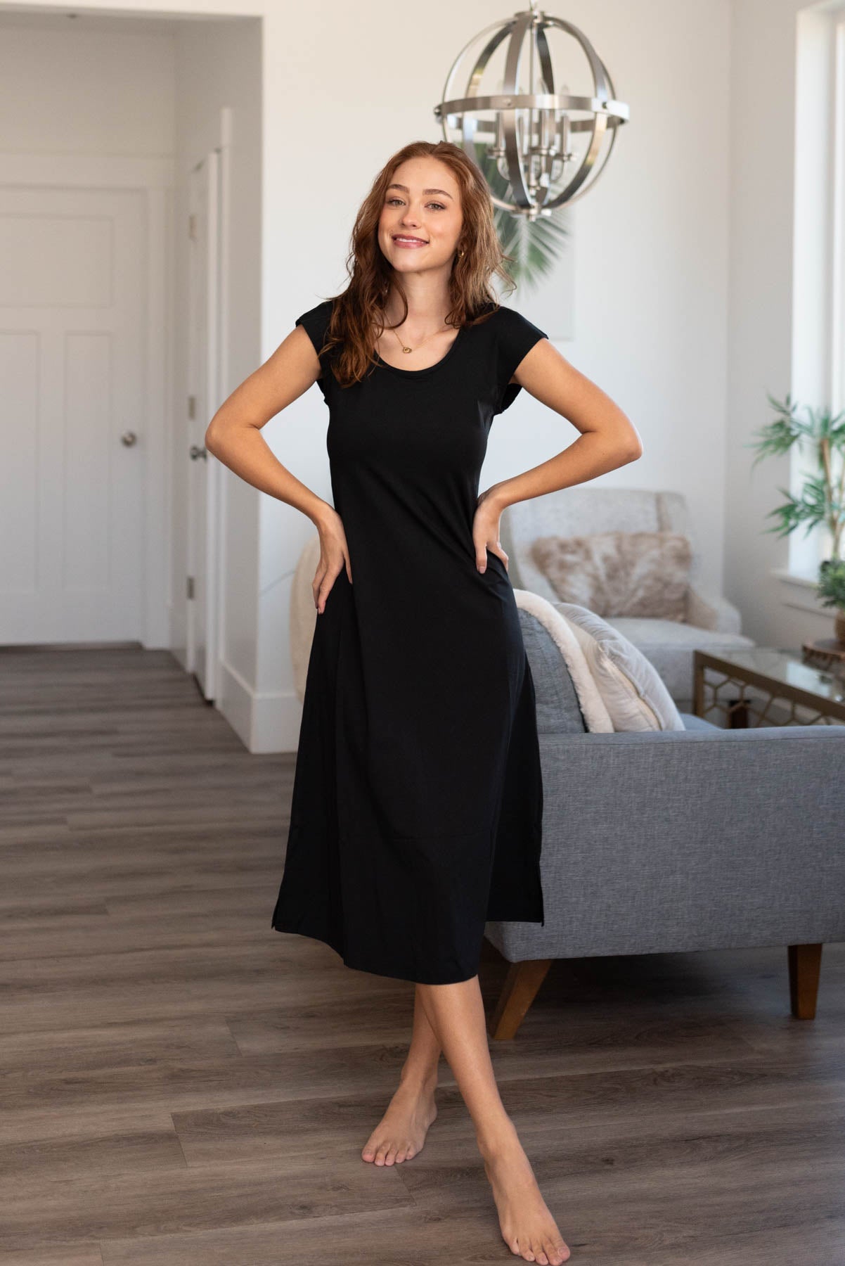 The Slipette Midi Cap Sleeve