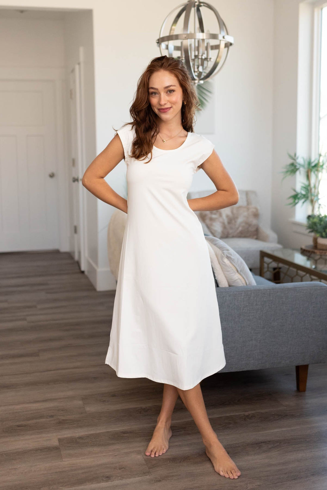 The Slipette Midi Cap Sleeve