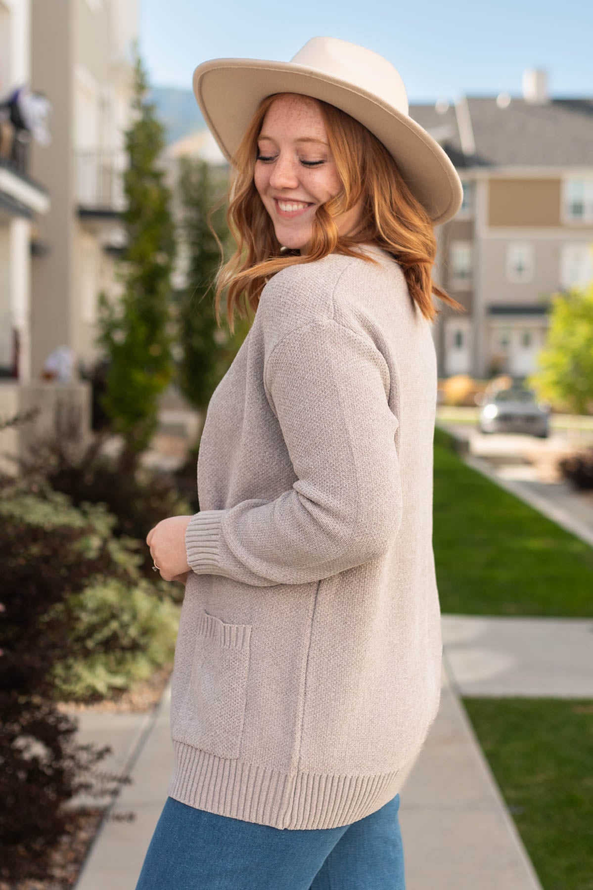 Thea Light Mocha Cardigan