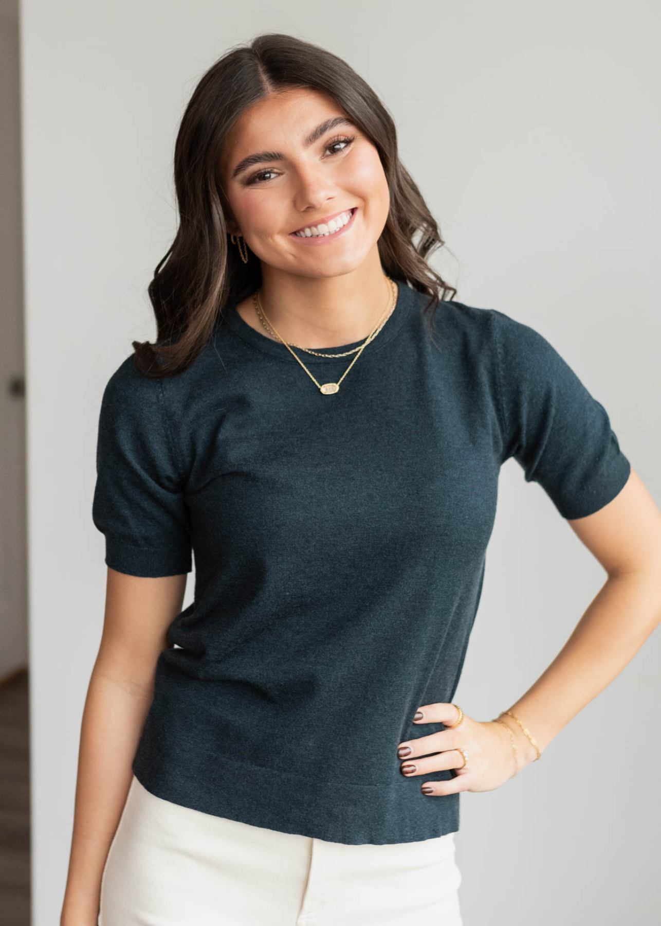 Trina Midnight Blue Top