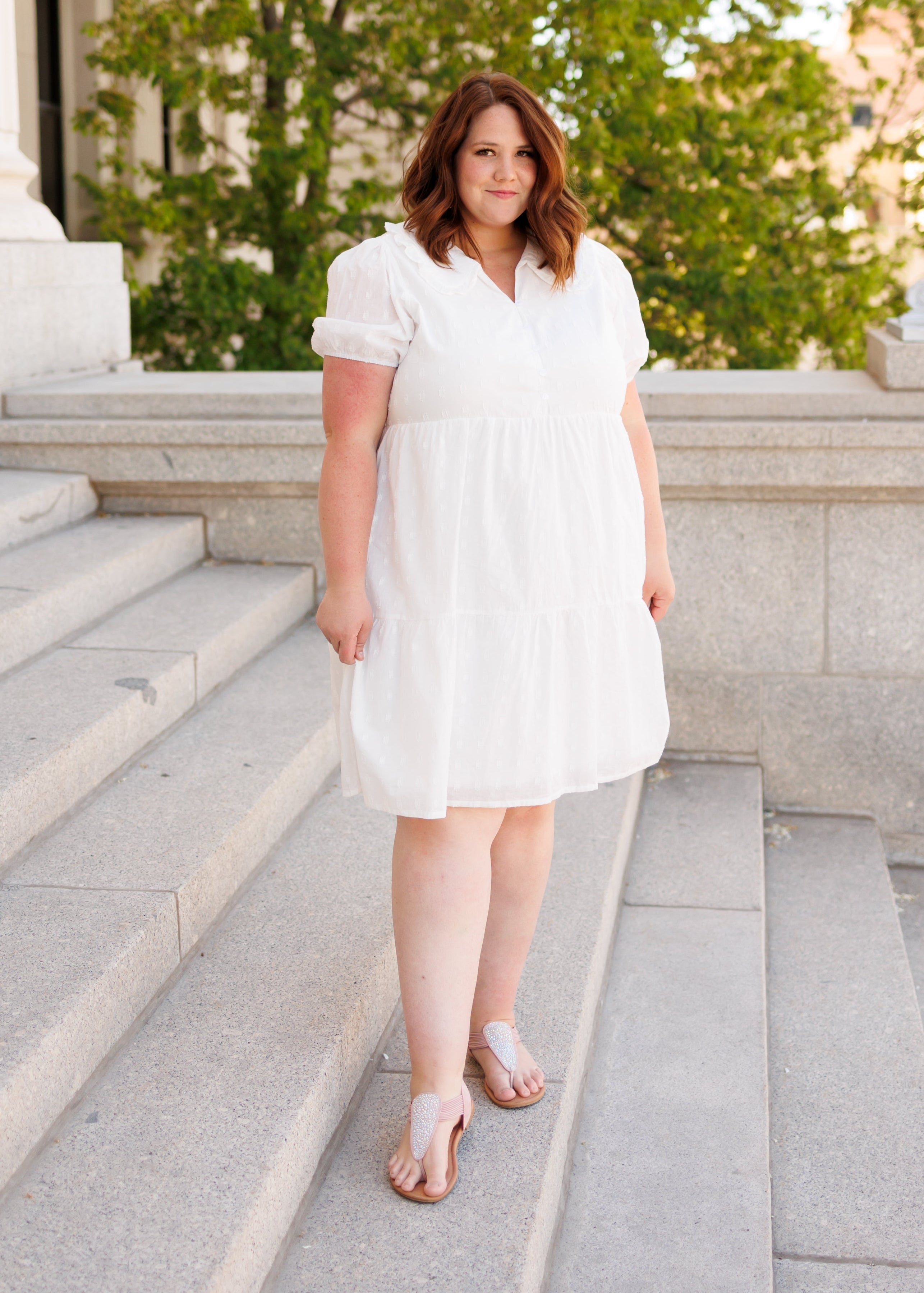 Valorie Ivory Mini Dress