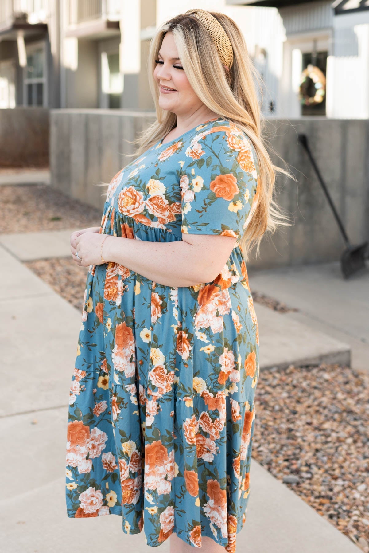 Vanessa Denim Tiered Dress