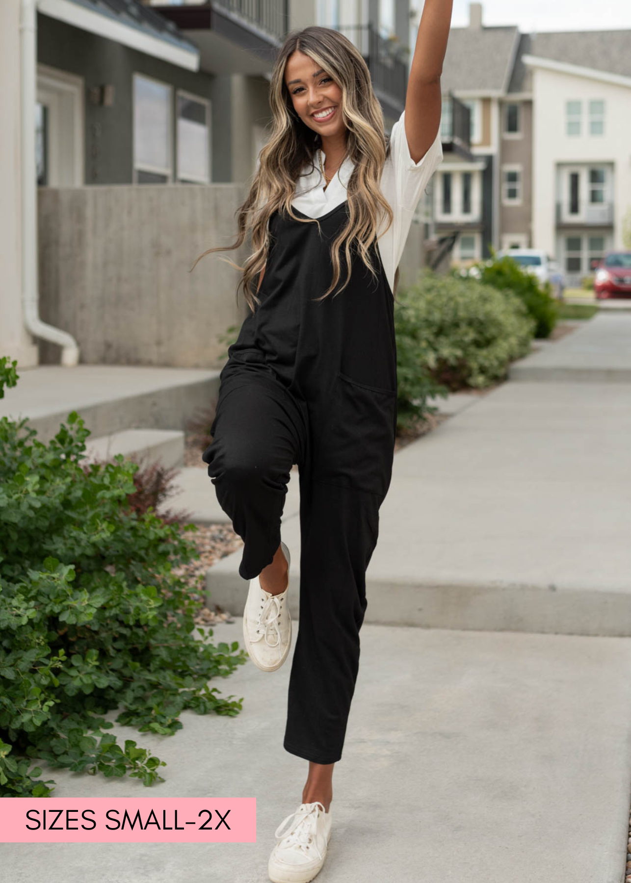 Virginia Black Jumpsuit