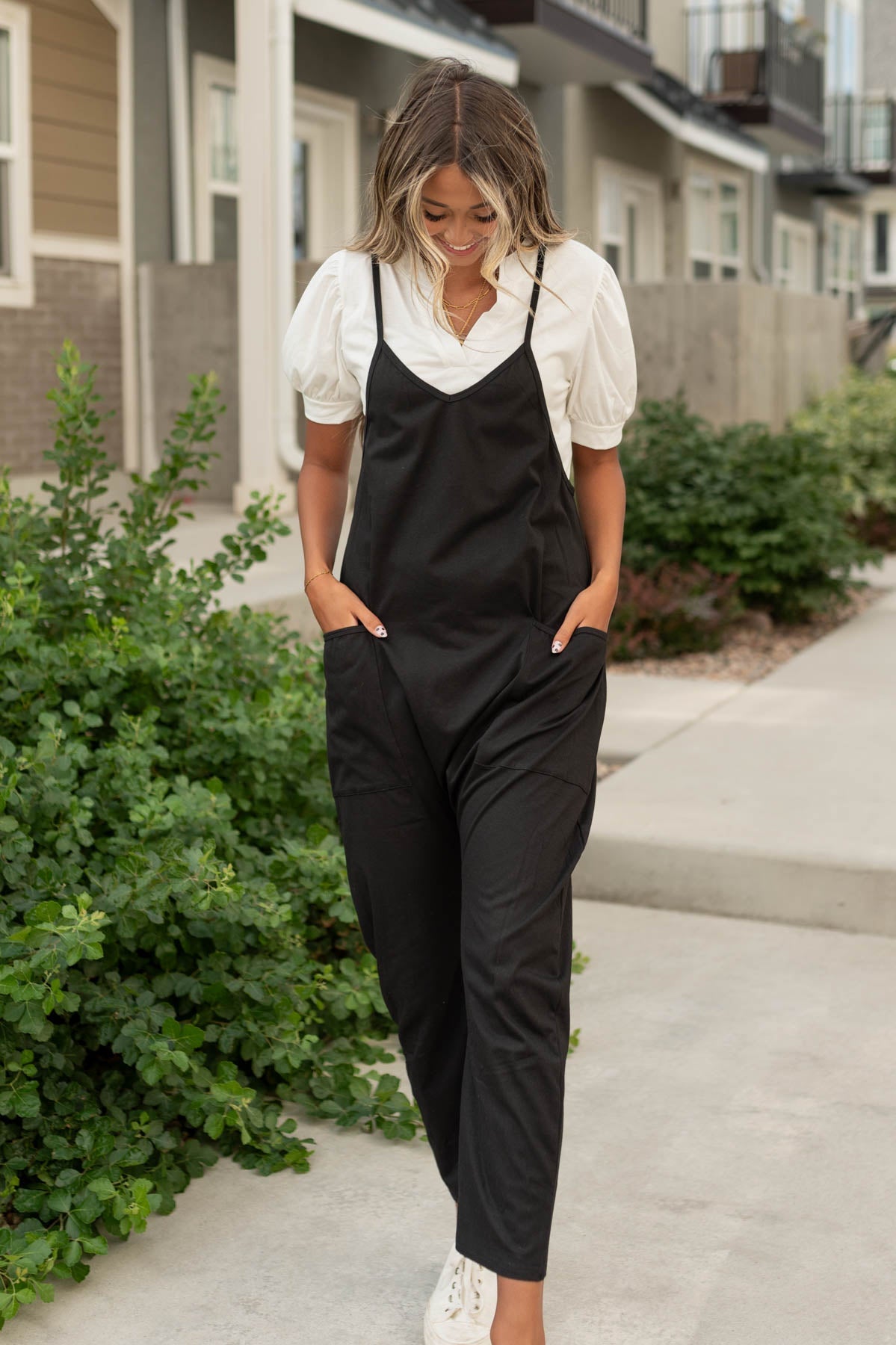 Virginia Black Jumpsuit