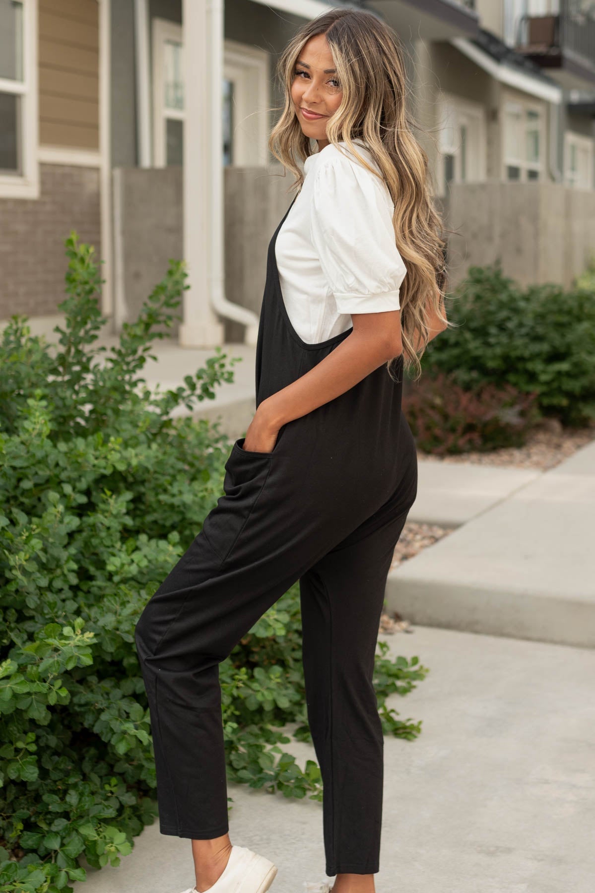 Virginia Black Jumpsuit